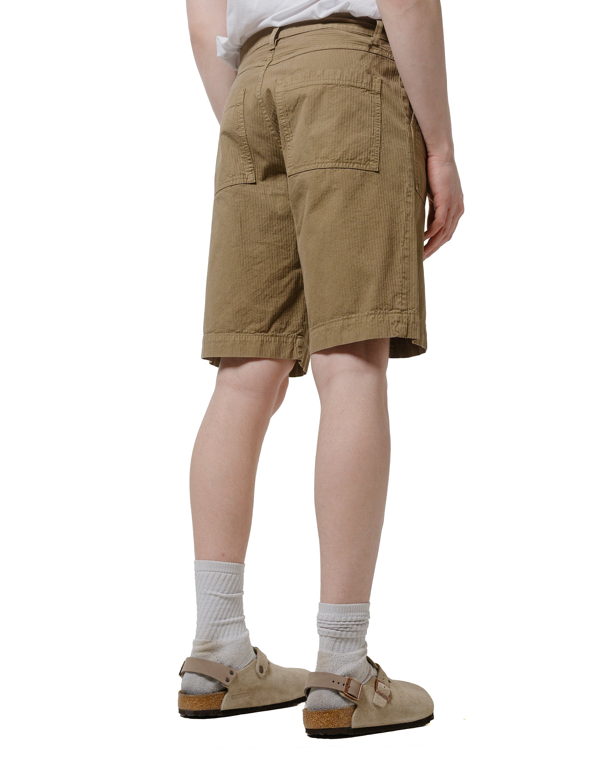 Wide Twist Work Short Light Brown - 3
