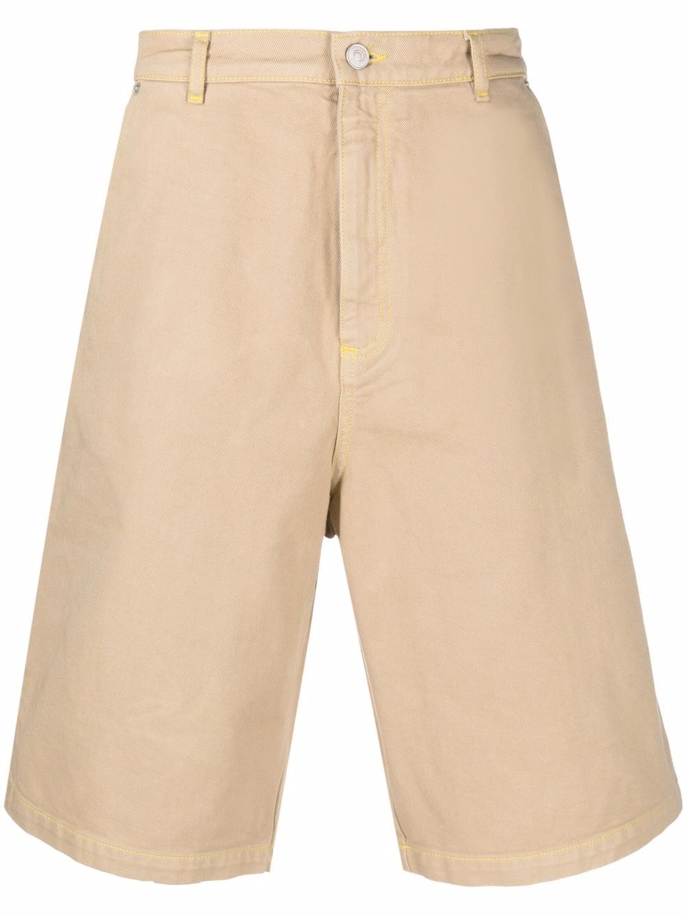 logo-patch Bermuda shorts - 1