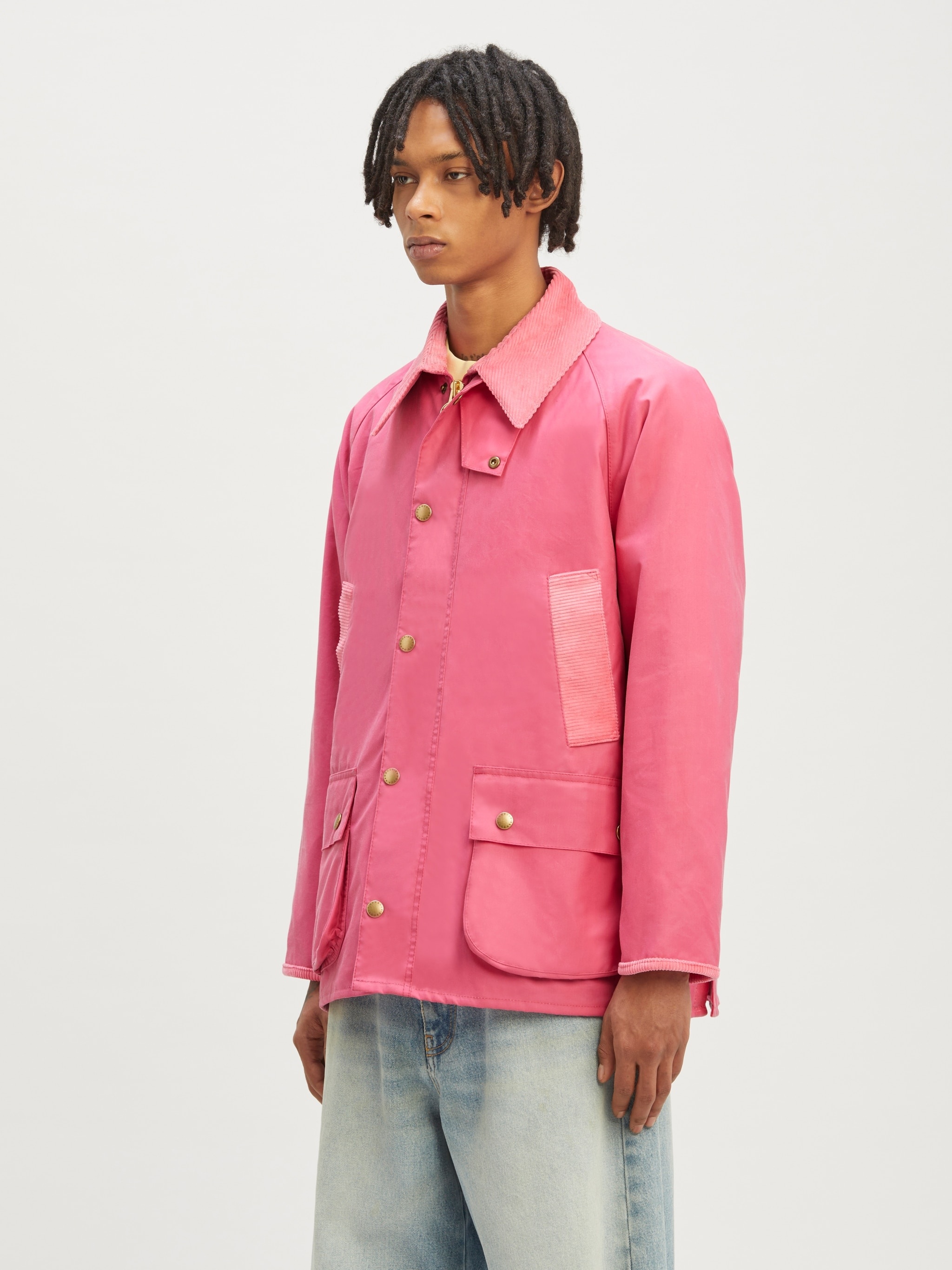 Palm Angels x Barbour Bedale Wax Jacket - 5
