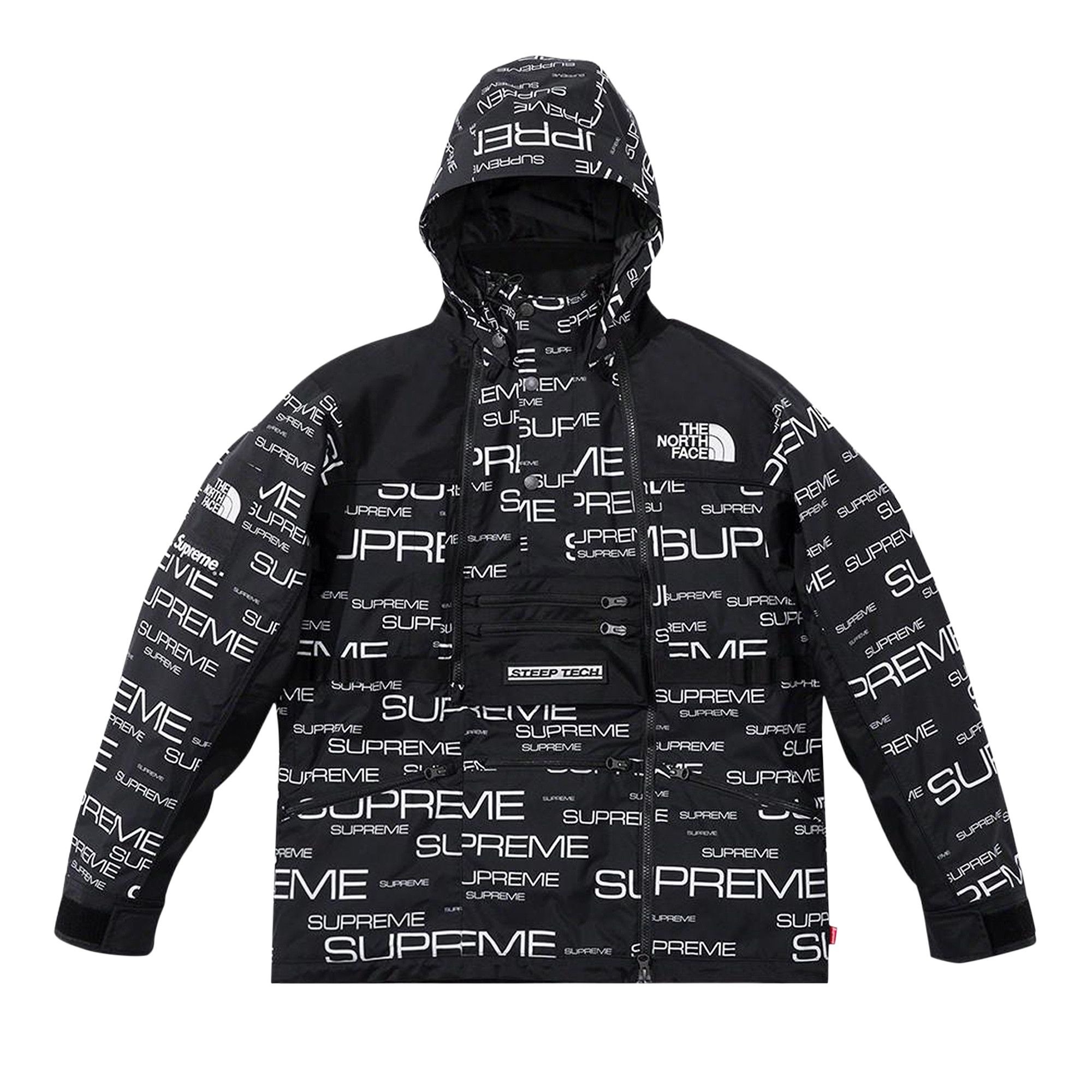 Supreme x The North Face Steep Tech Apogee Jacket 'Black' - 1