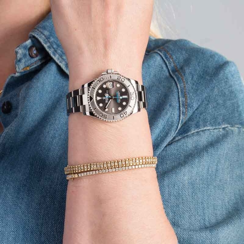 Used Rolex Yacht-Master 268622 Slate Dial - 5
