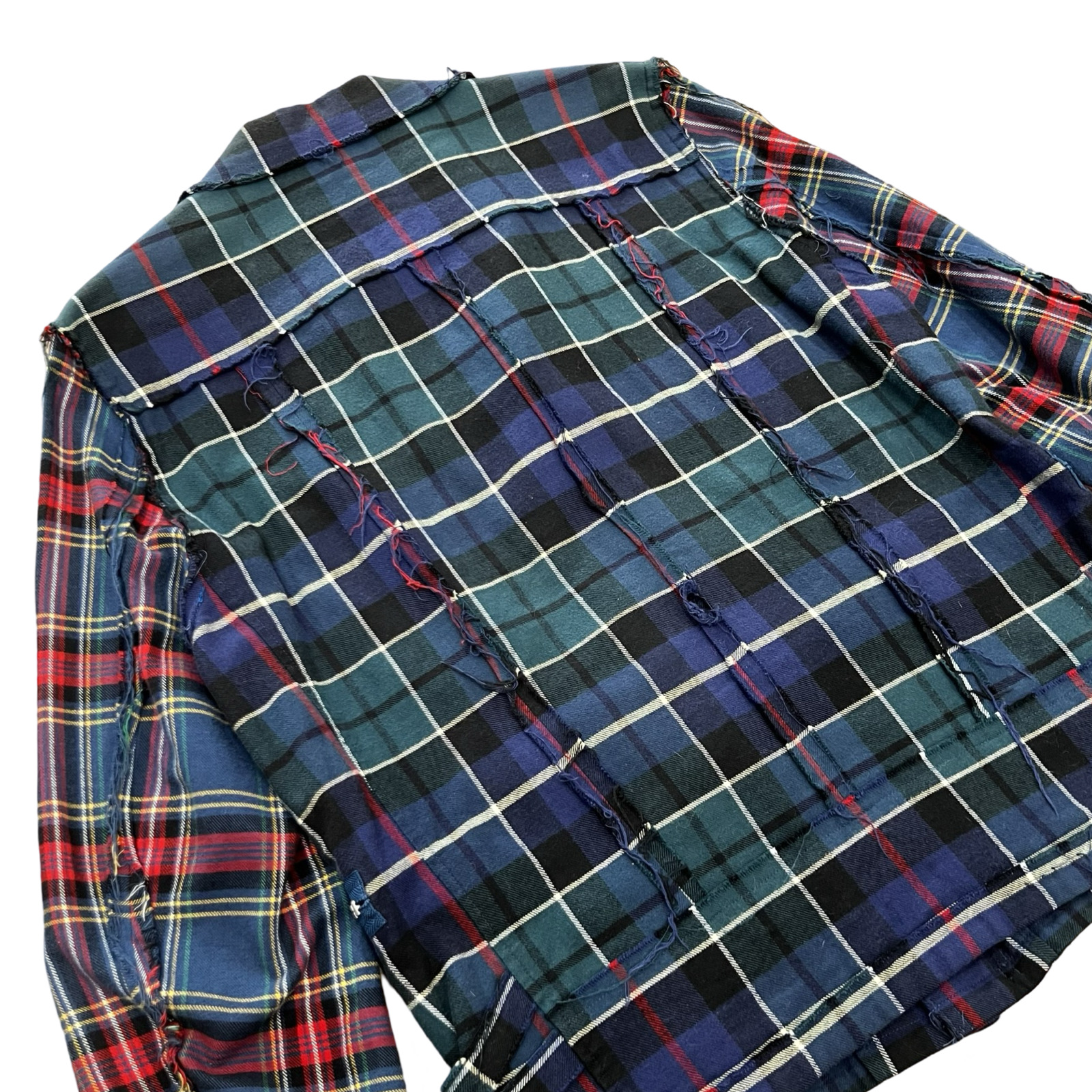 Final Blow - Undercover Undakovrit Tartan Rider Style Jacket SZ L - 6