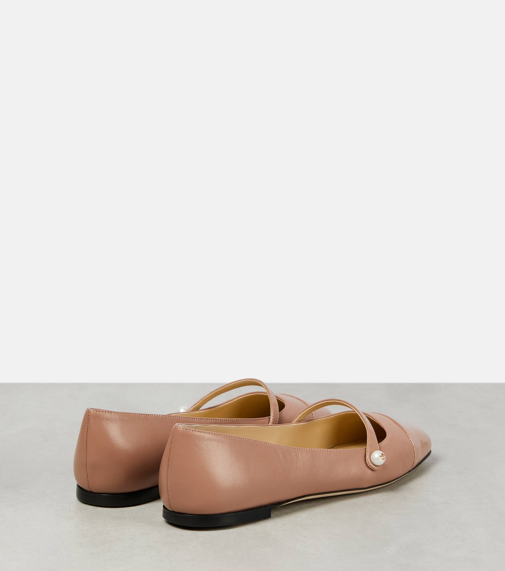 Elisa leather ballet flats - 3