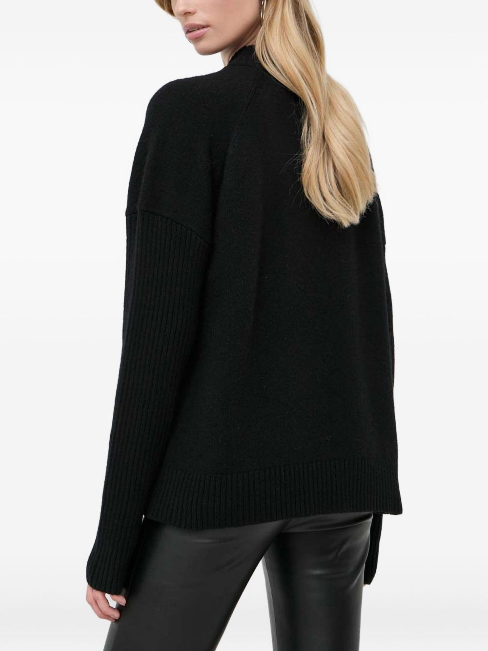 mock-neck sweater - 3