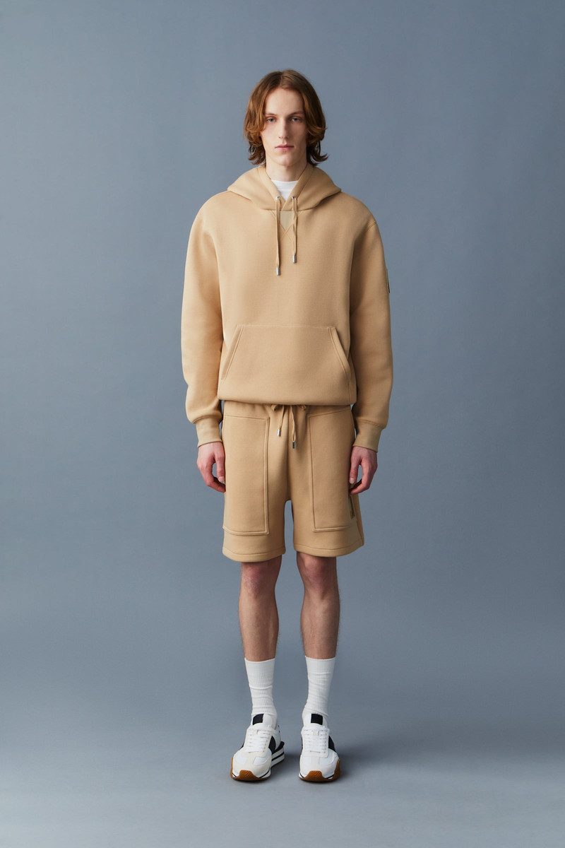 MACKAGE ELWOOD Double-Face jersey Bermuda shorts outlook
