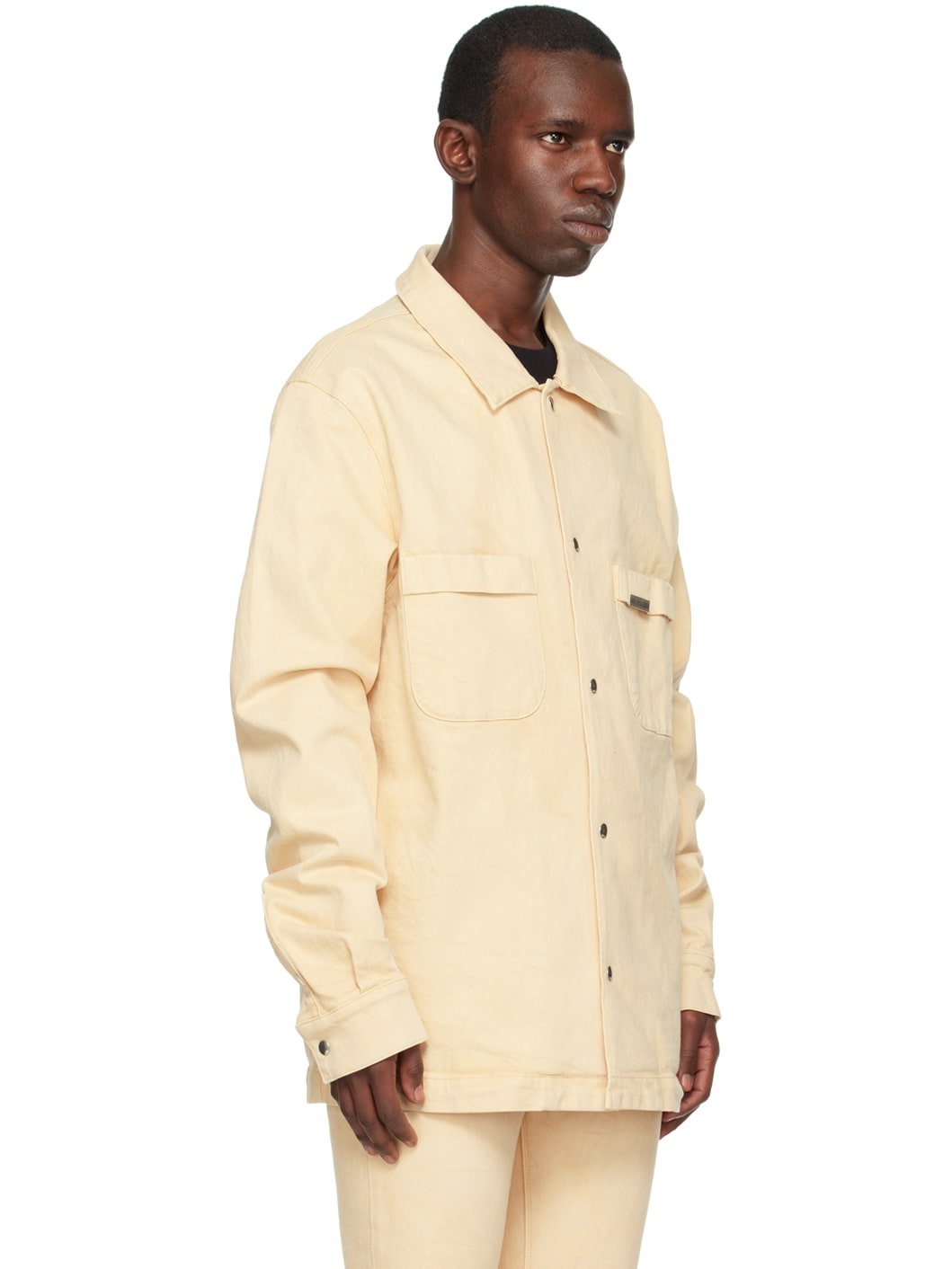 Beige Samson Denim Shirt - 2