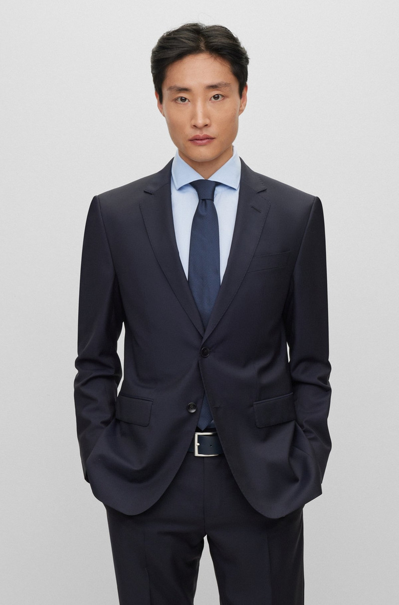 SLIM-FIT TWO-PIECE SUIT IN WOOL 2