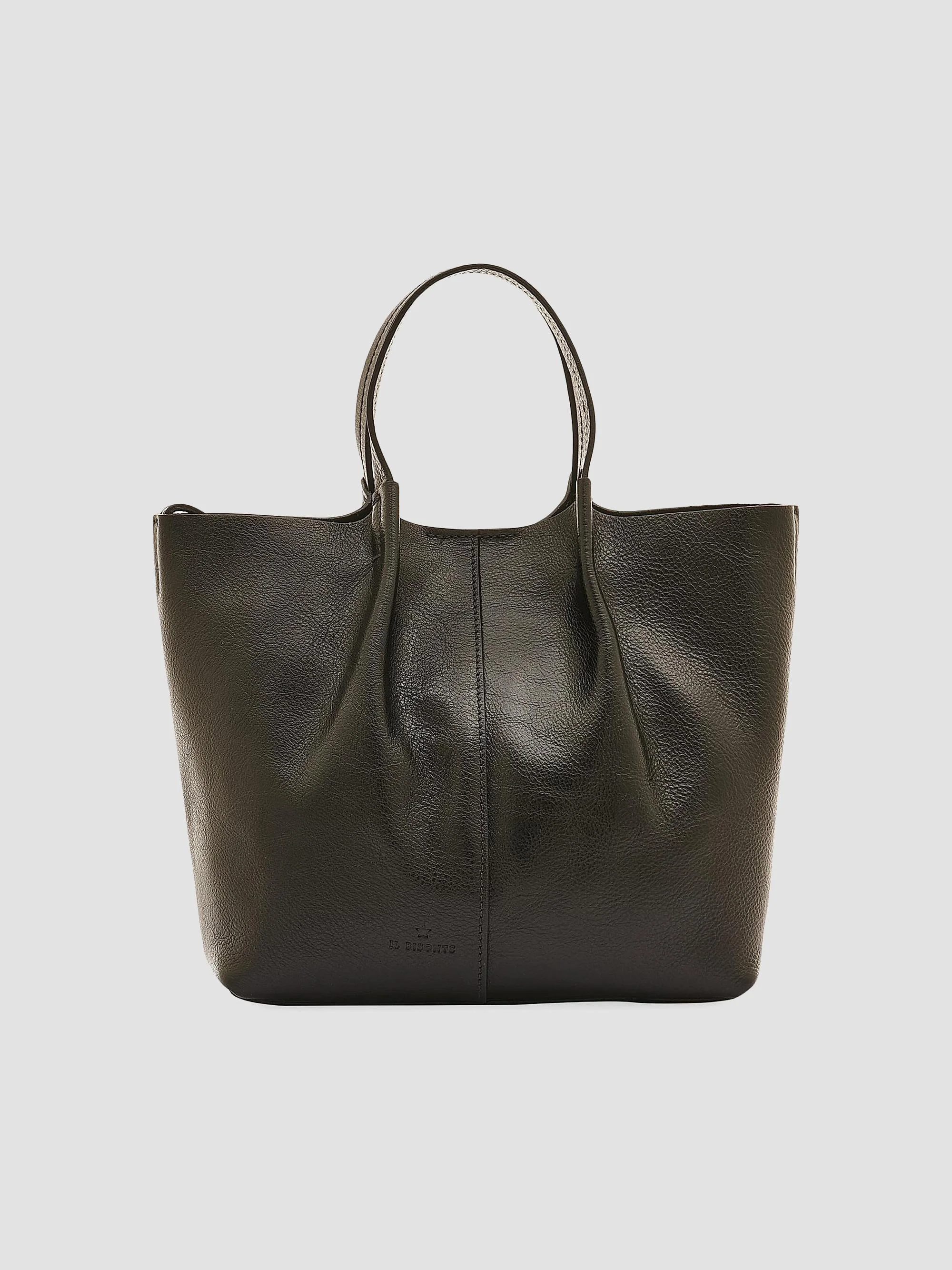 Women's Nina Leather Tote Bag - Nero - 1