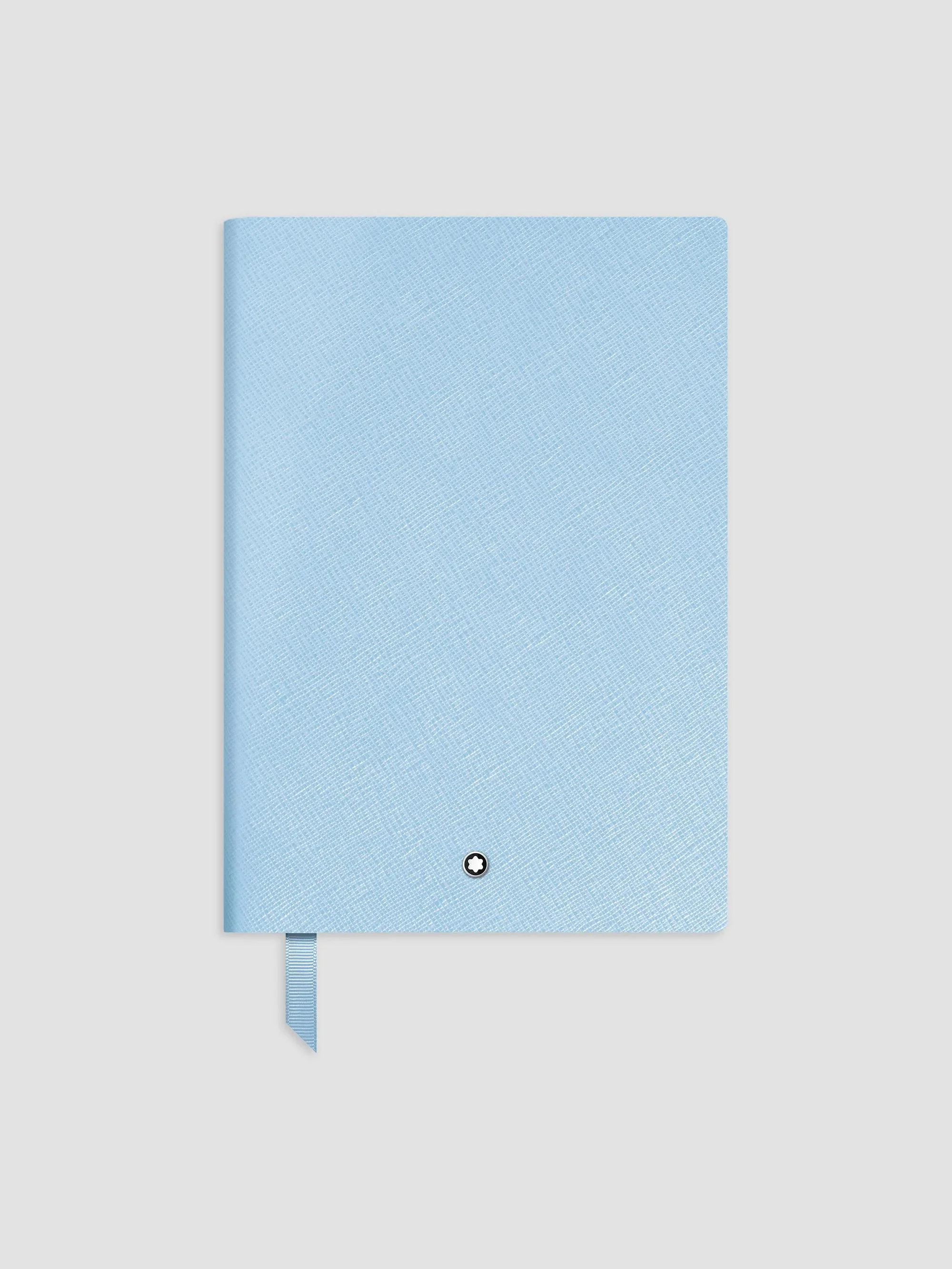 Medium Leather Notebook - Blue - 1