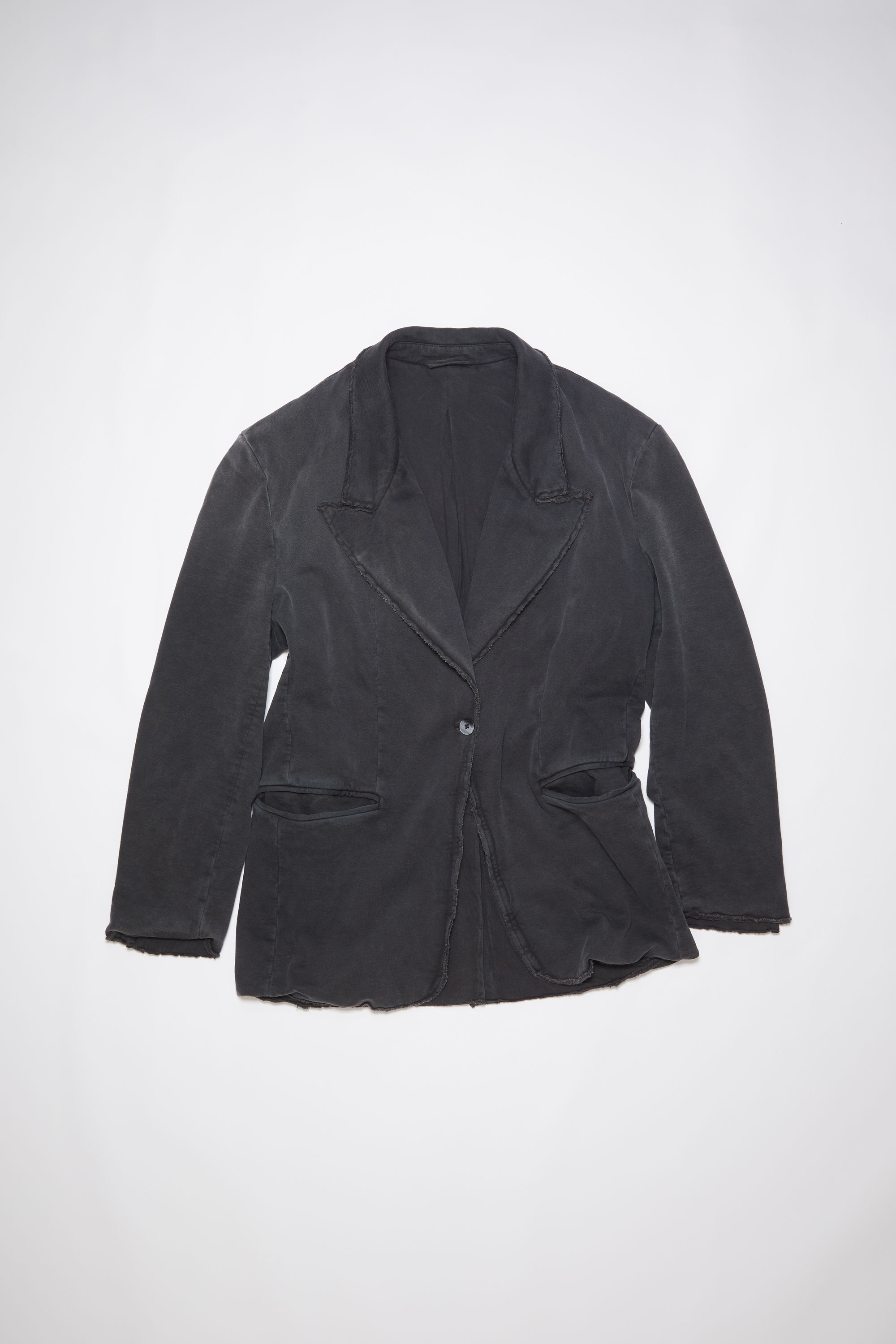 Printed suit jacket - Faded black - 8