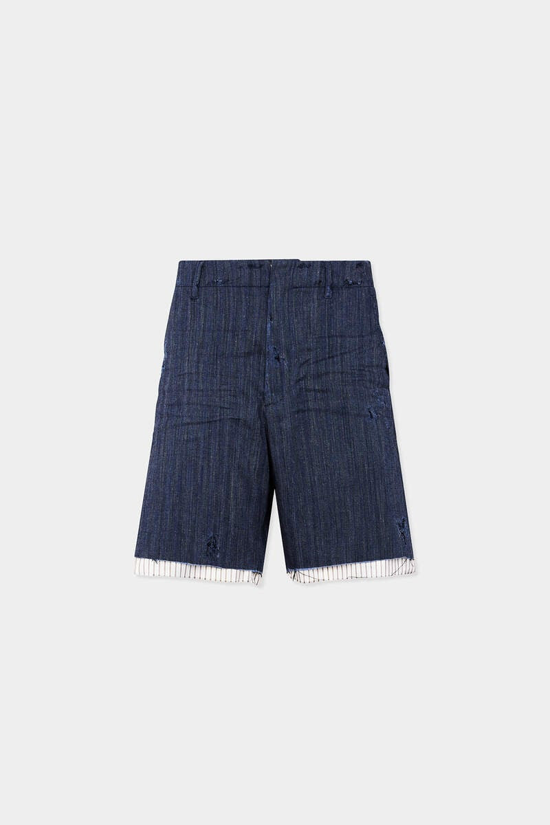 RIPPED AND RAW-CUT SNATCH SHORTS 1