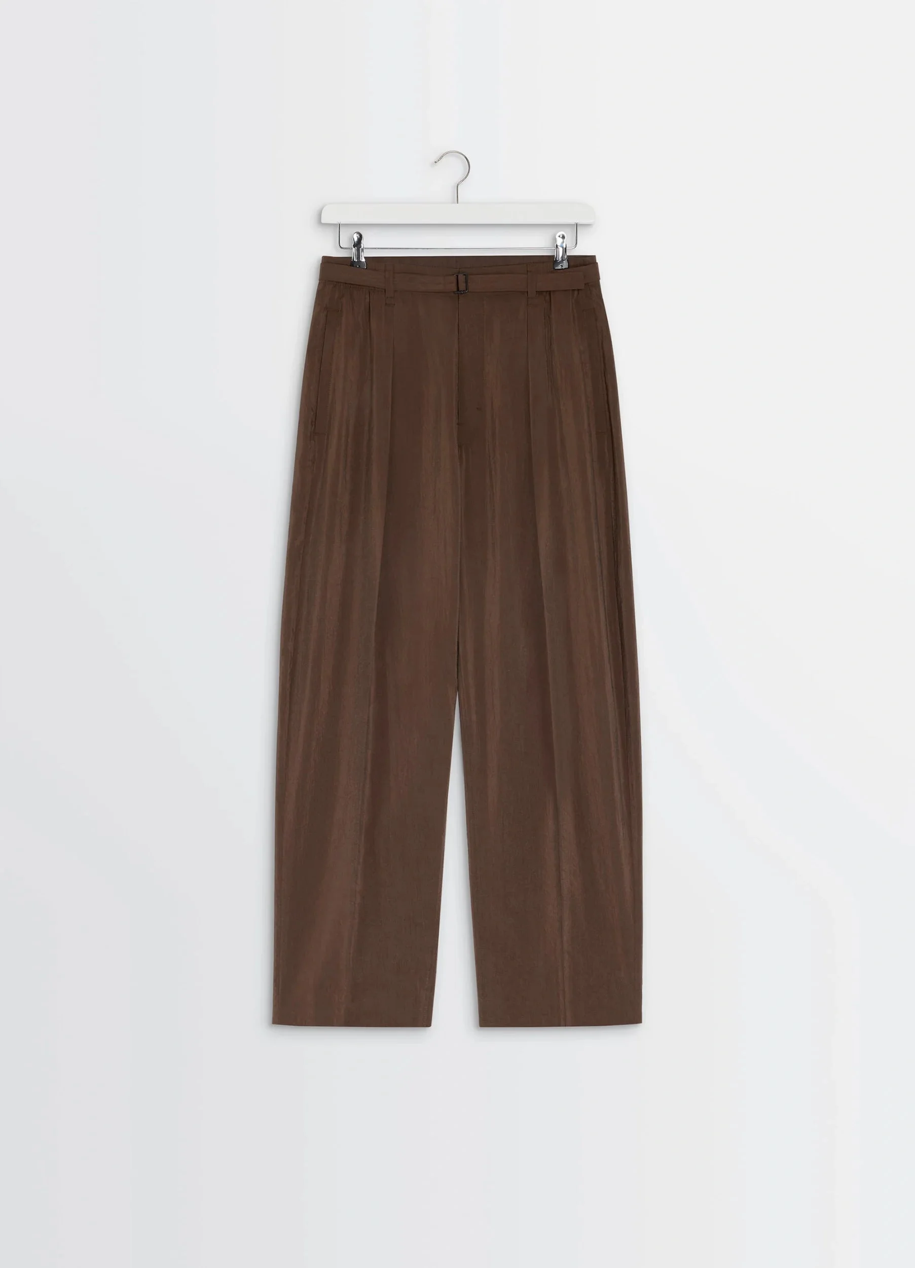 BELTED RELAXED PANTS - 1