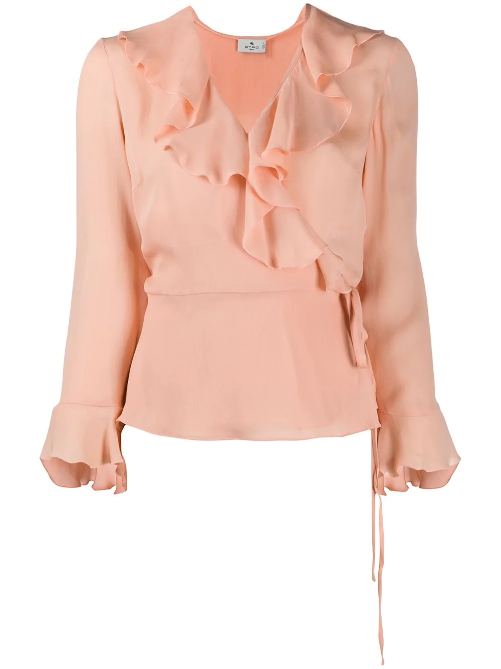 frill detail blouse - 1