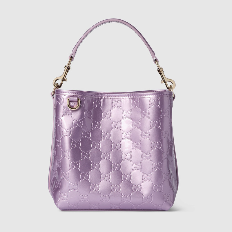 GG Emblem small bucket bag 7