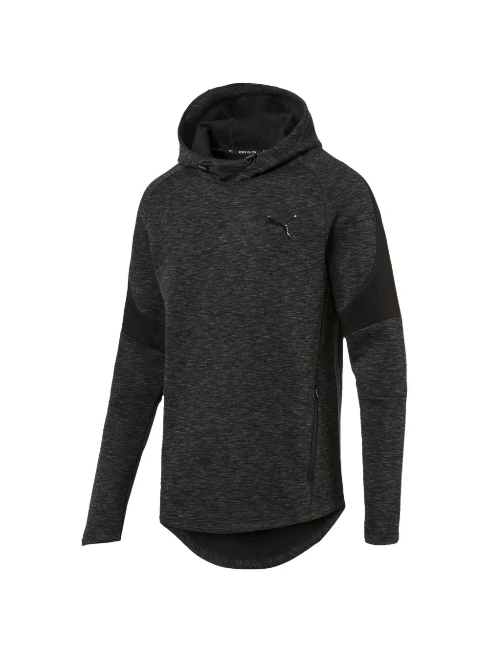 Evostripe side stripe hoodie - 1