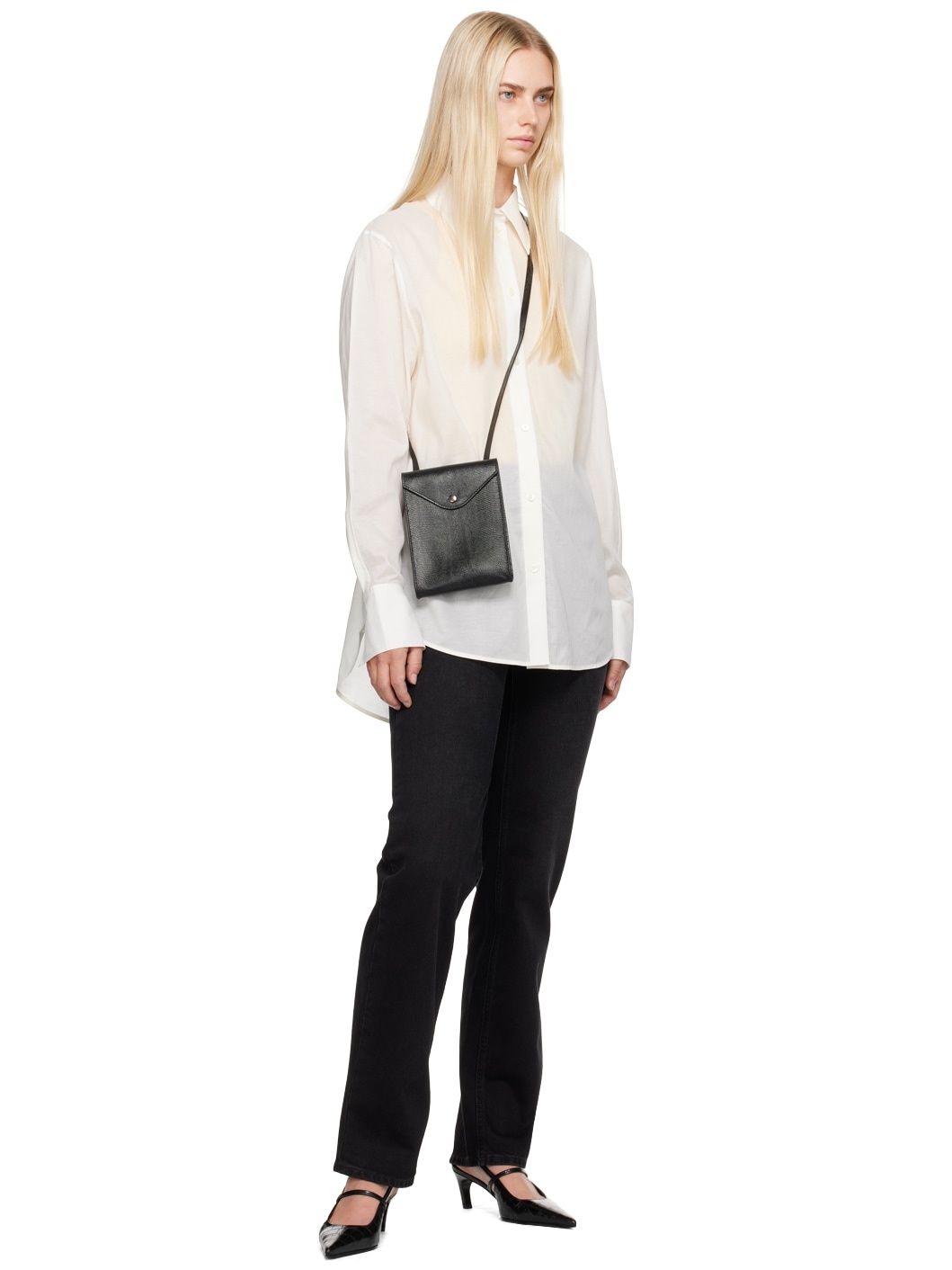Black Classic Cut Jeans - 4
