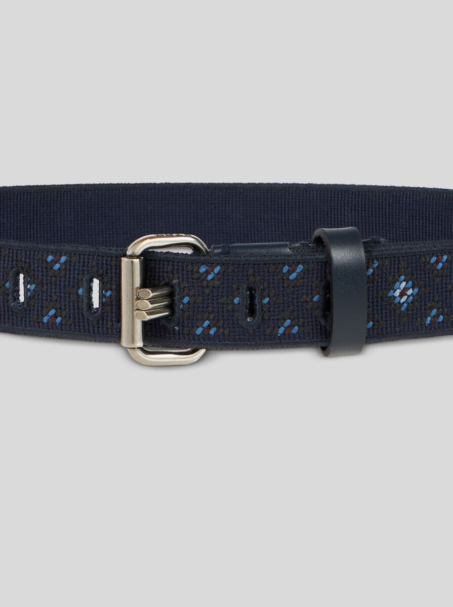 EMBROIDERED COTTON BELT - 2