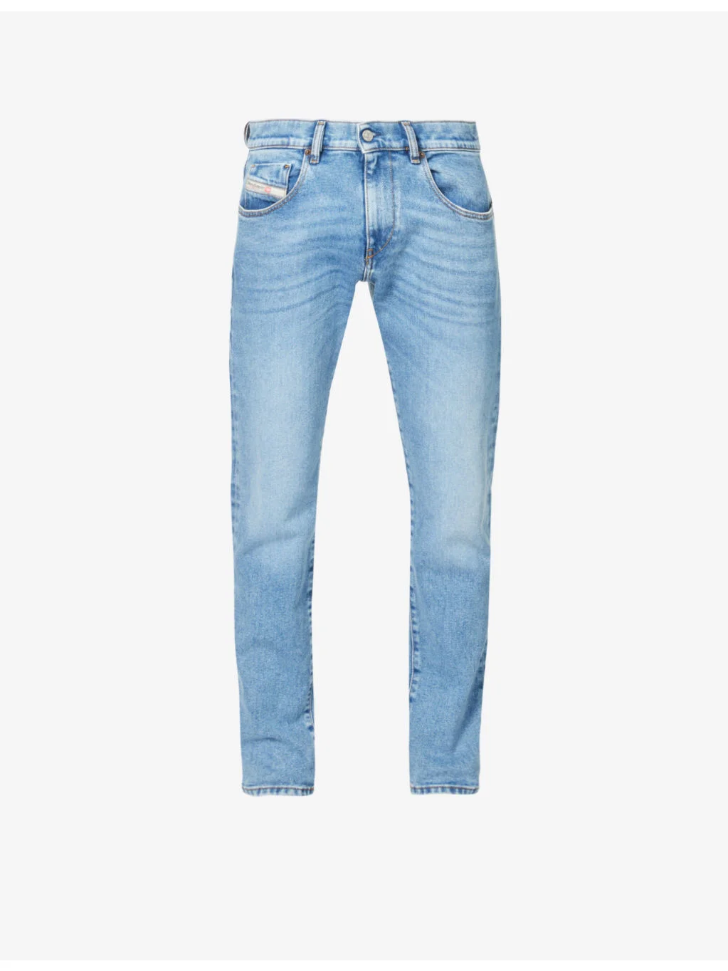 D Strukt slim-fit stretch-denim jeans - 1