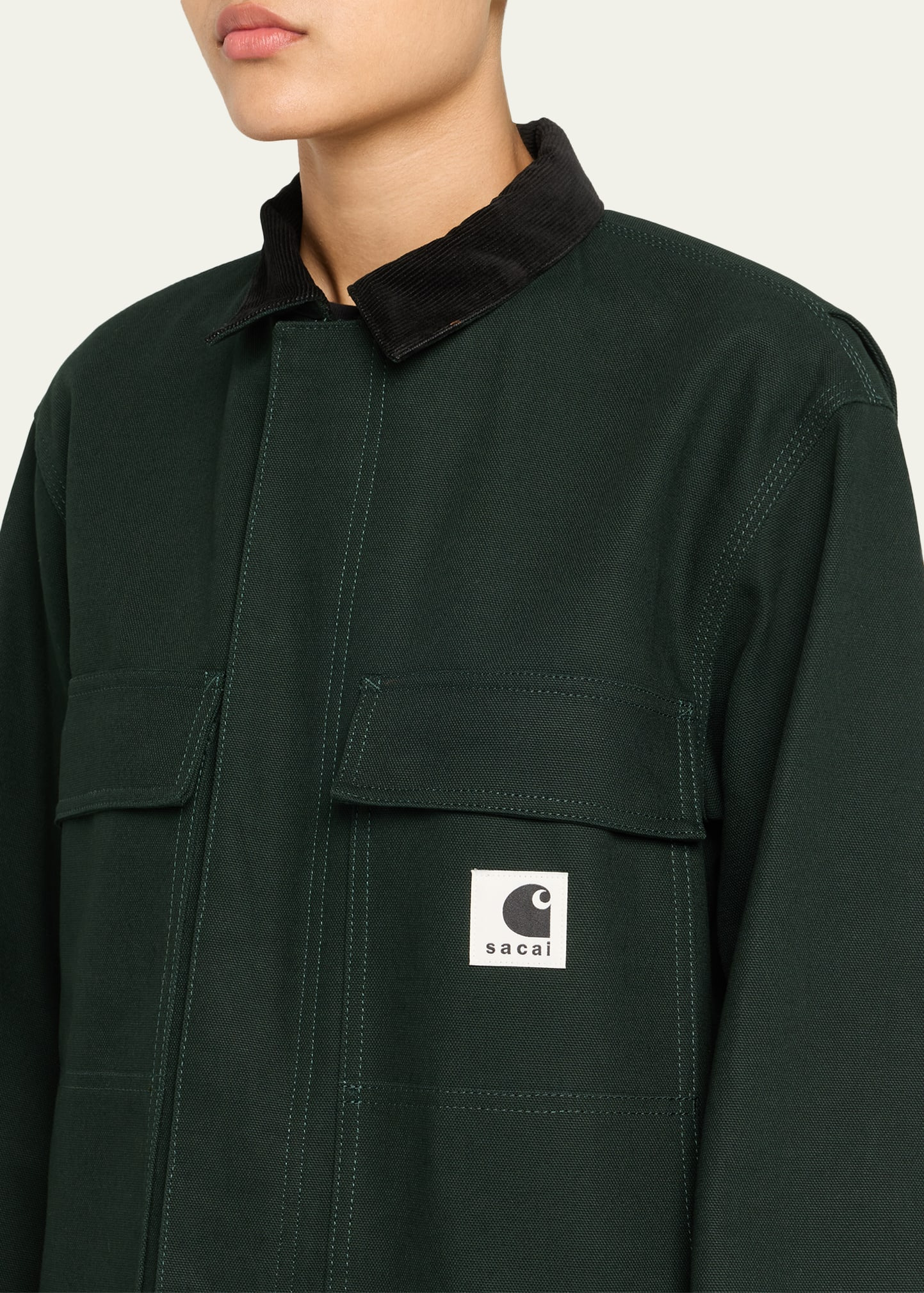 x Carhartt WIP Duck Flare Barn Jacket - 5