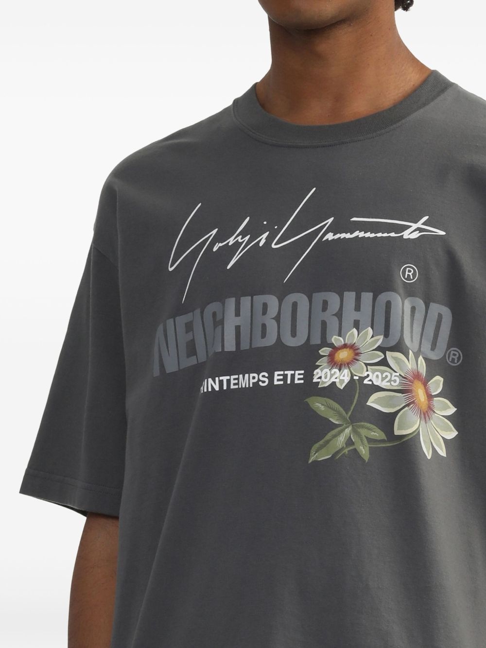 x Neighbourhood cotton T-shirt - 5