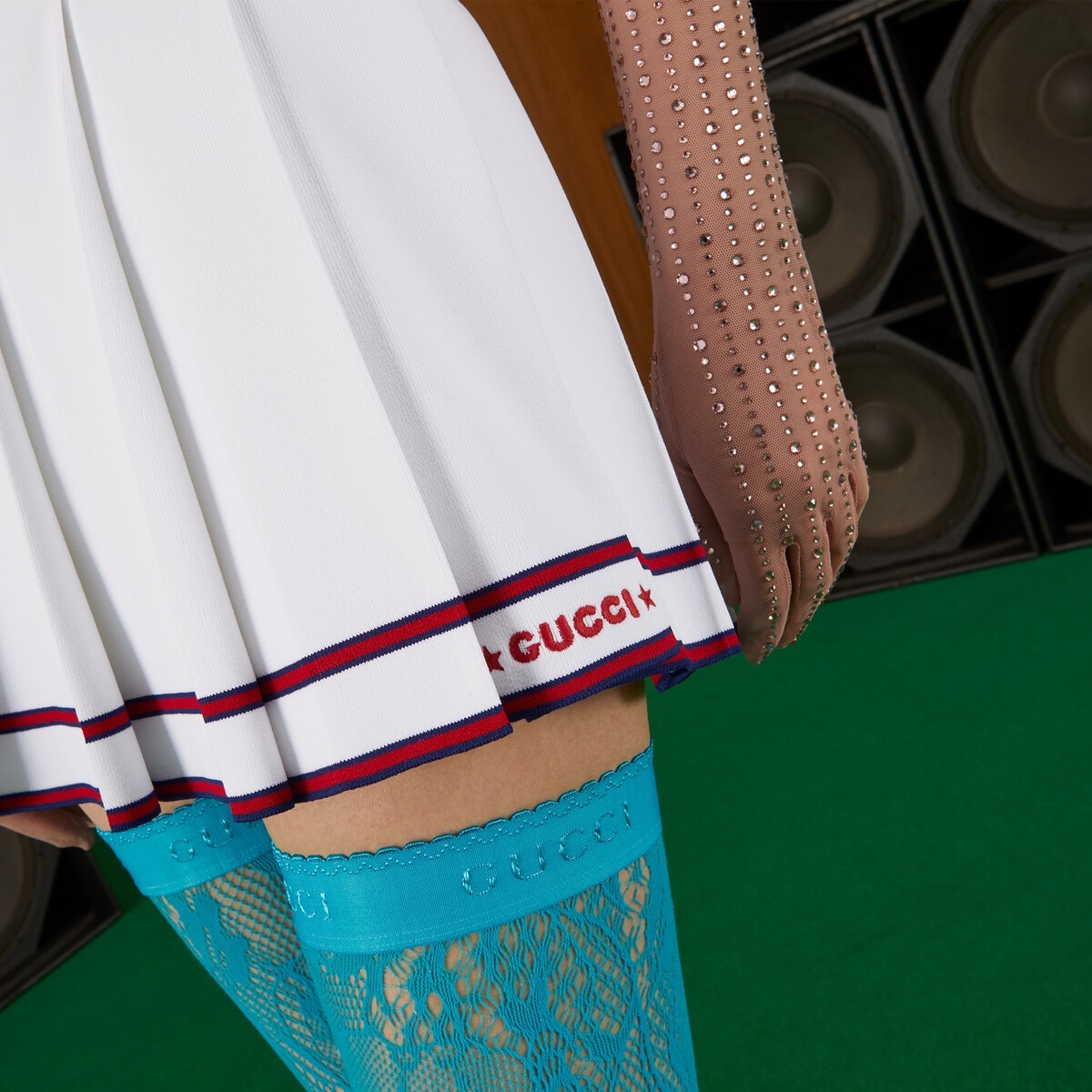 Stretch viscose skirt - 4