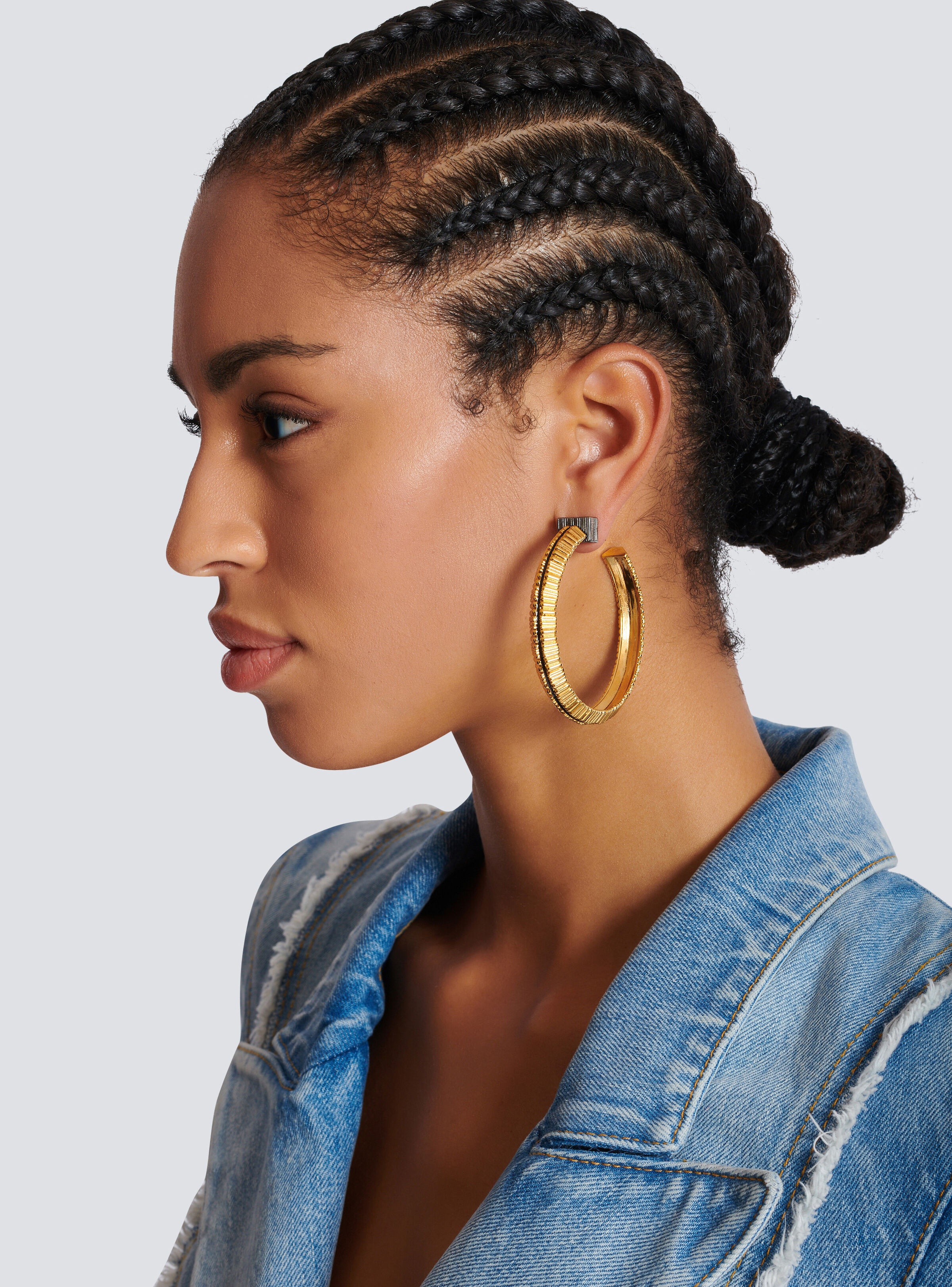 Brass Perfume hoops - 3
