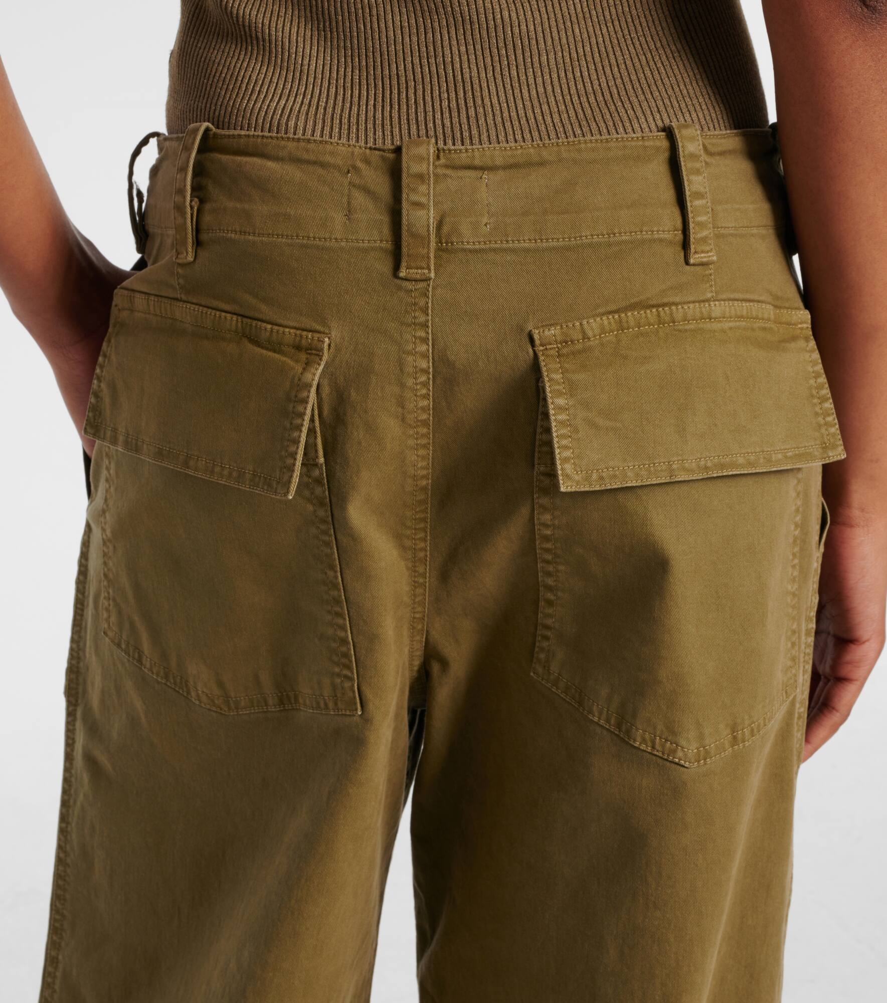 Leon cotton wide-leg pants - 4