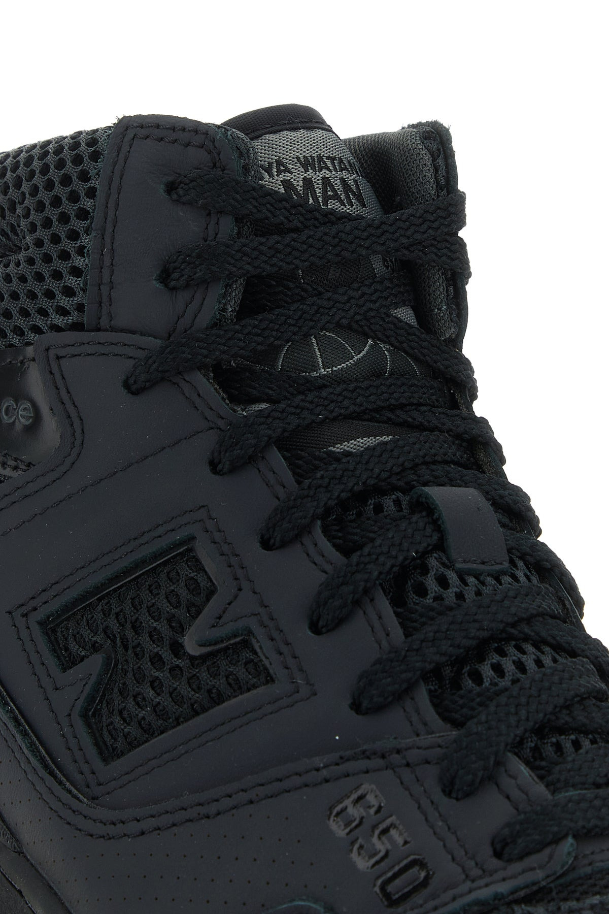Black leather and mesh Junya Watanabe x New Balance BB650 sneakers - 4