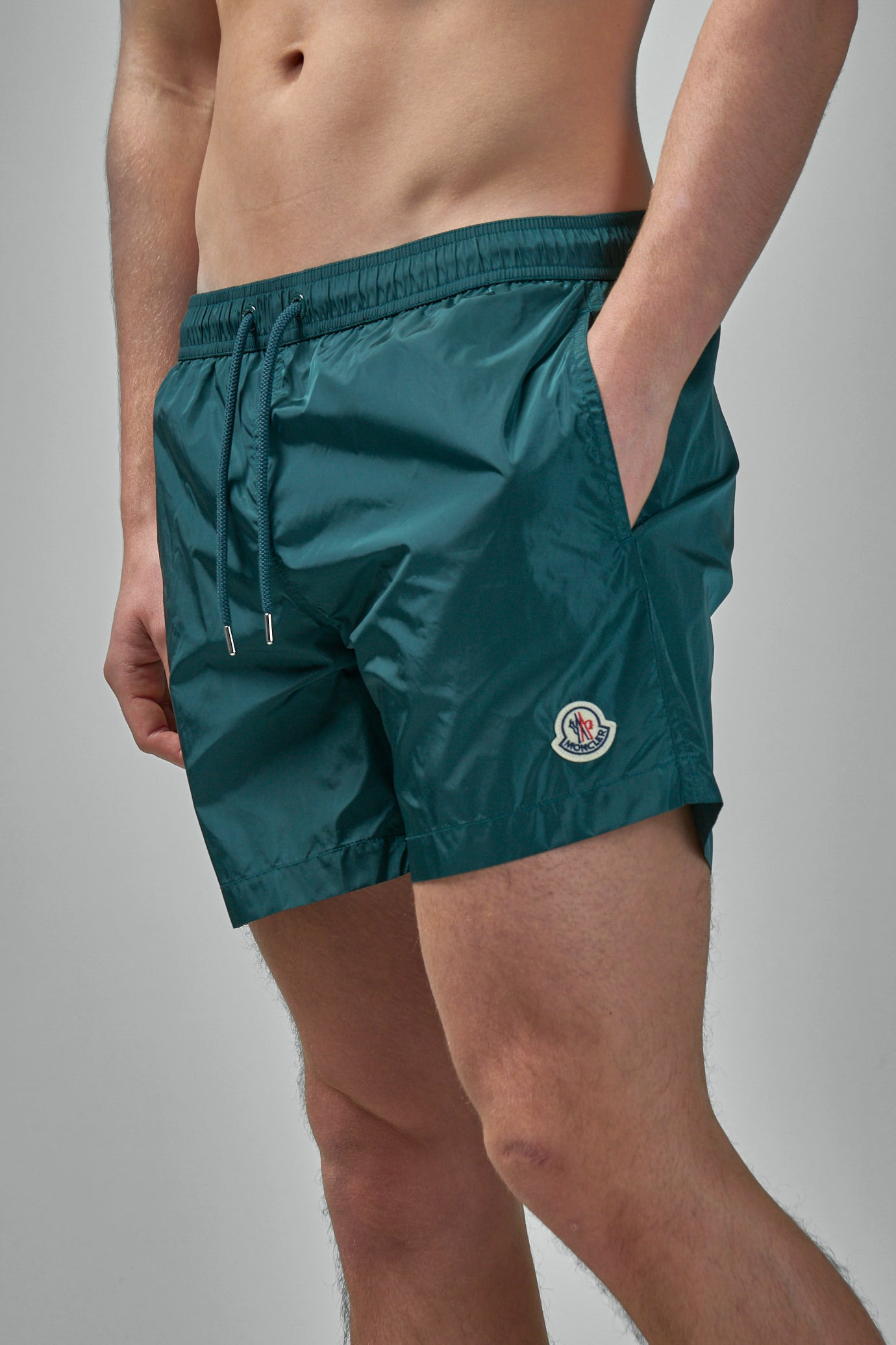 Logo Patch Swim Shorts - 4