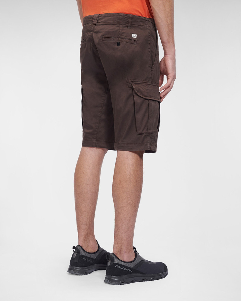 Stretch Sateen Cargo Shorts 4