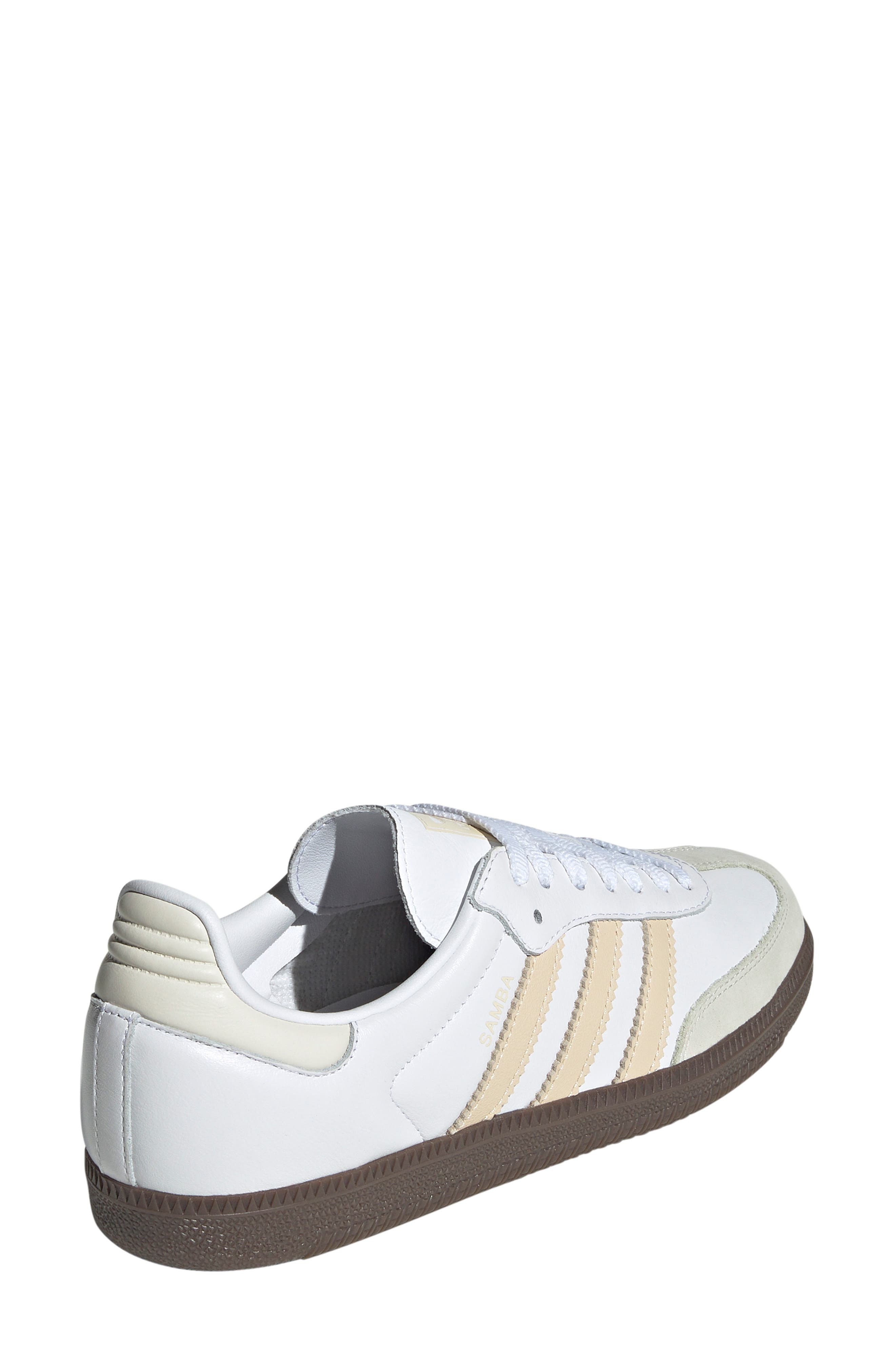 adidas Samba OG Sneaker in White/Sand Strata/Off White at Nordstrom - 2