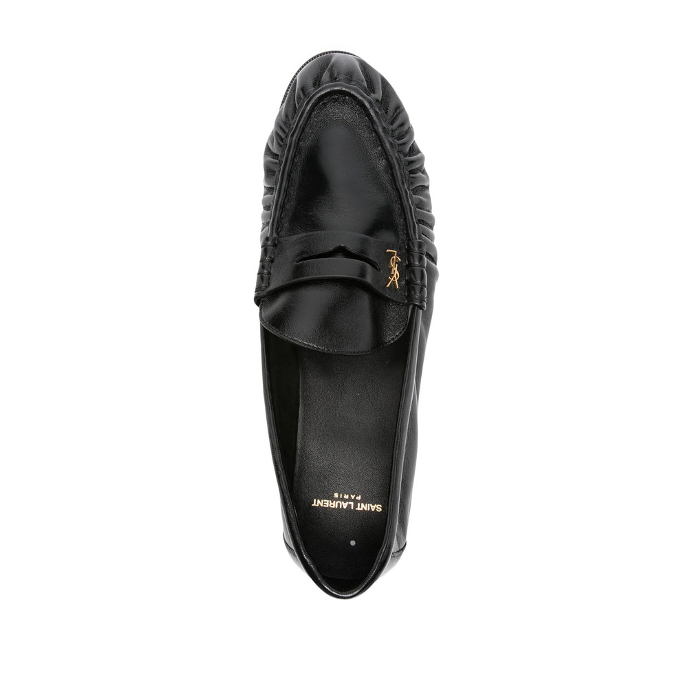Saint Laurent Black Loafers Men - 2