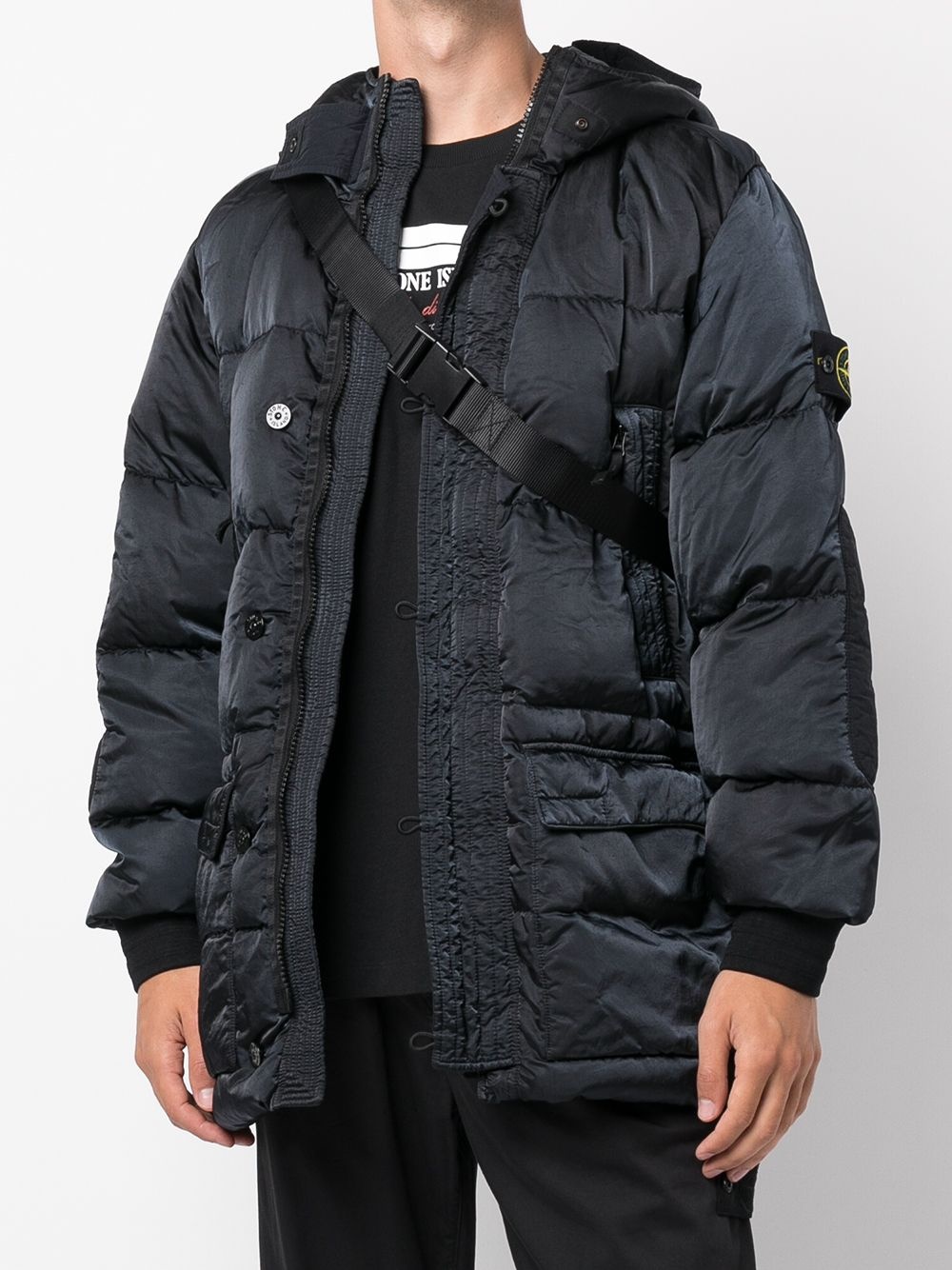 Raso hooded puffer jacket - 2