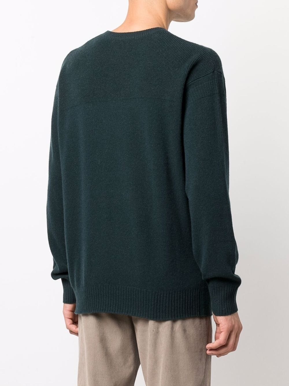 crew neck cashmere sweater - 4