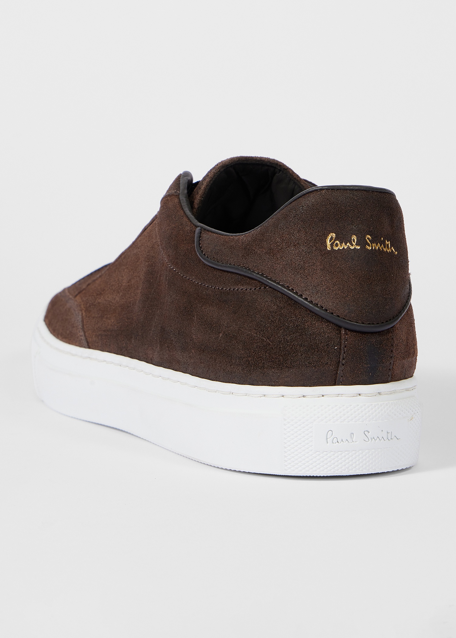 Dark Brown Suede 'Sato' Trainers - 4