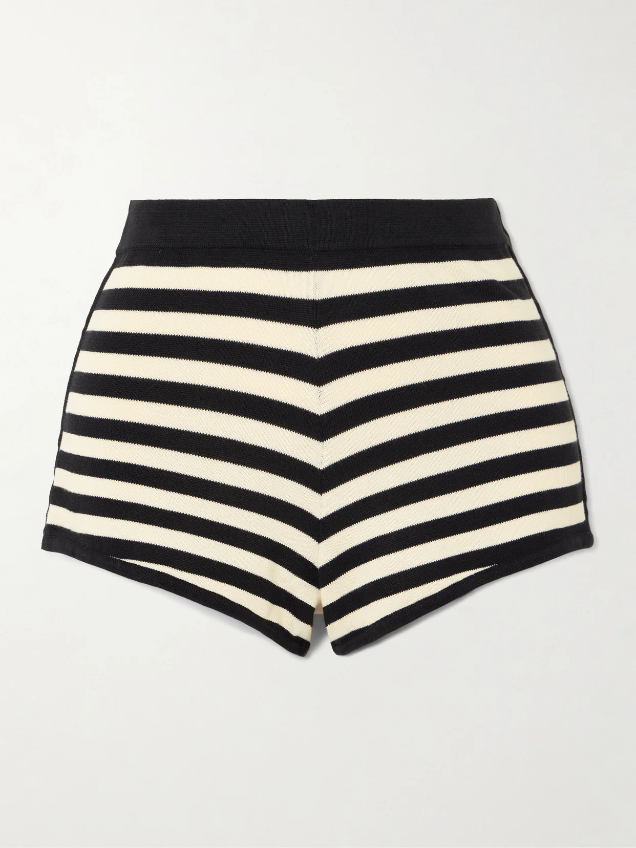 Darcy Striped Pima Cotton Shorts - 1