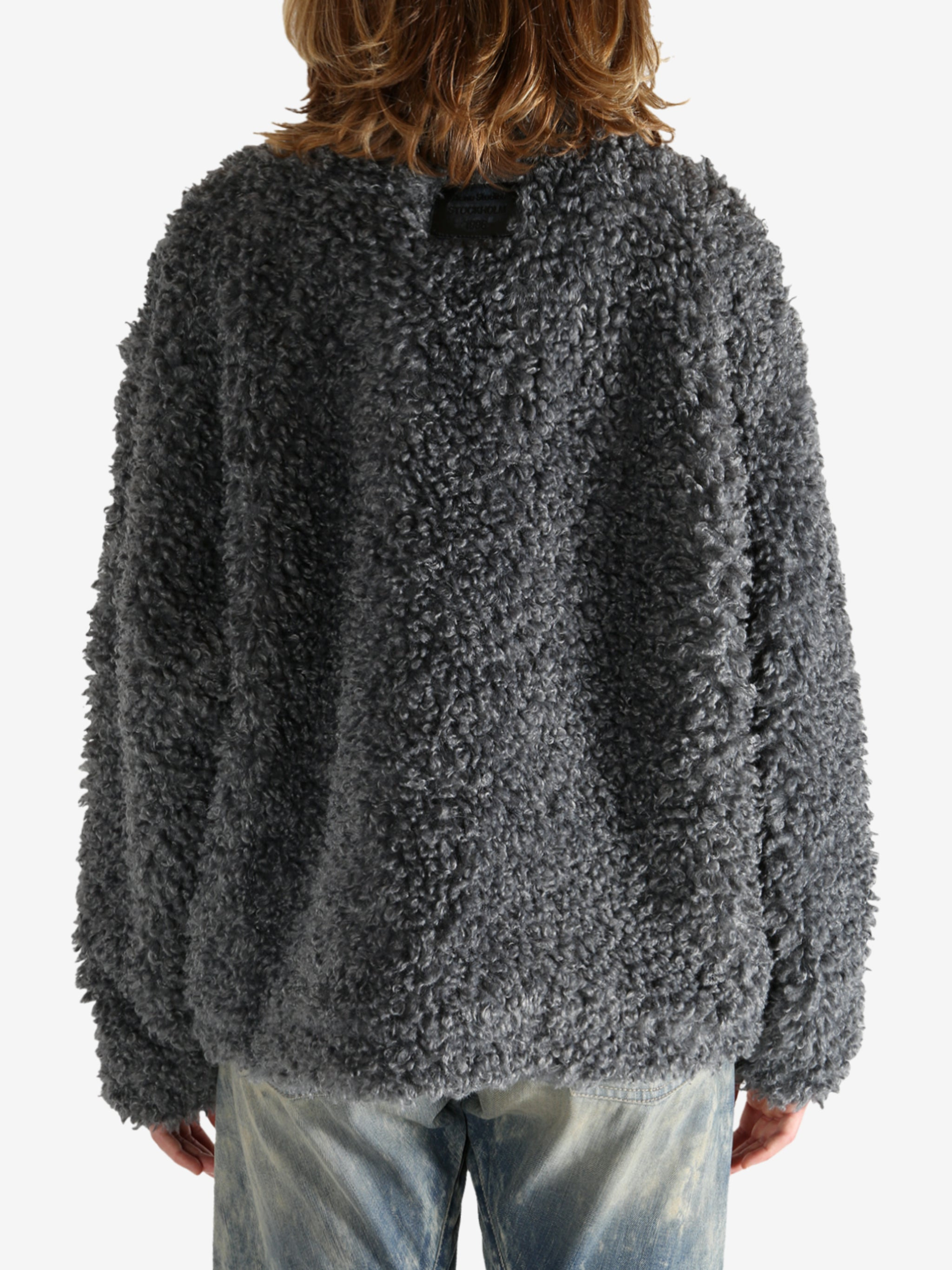 ACNE STUDIOS - Women Fuzzy Bomber Jacket - 3