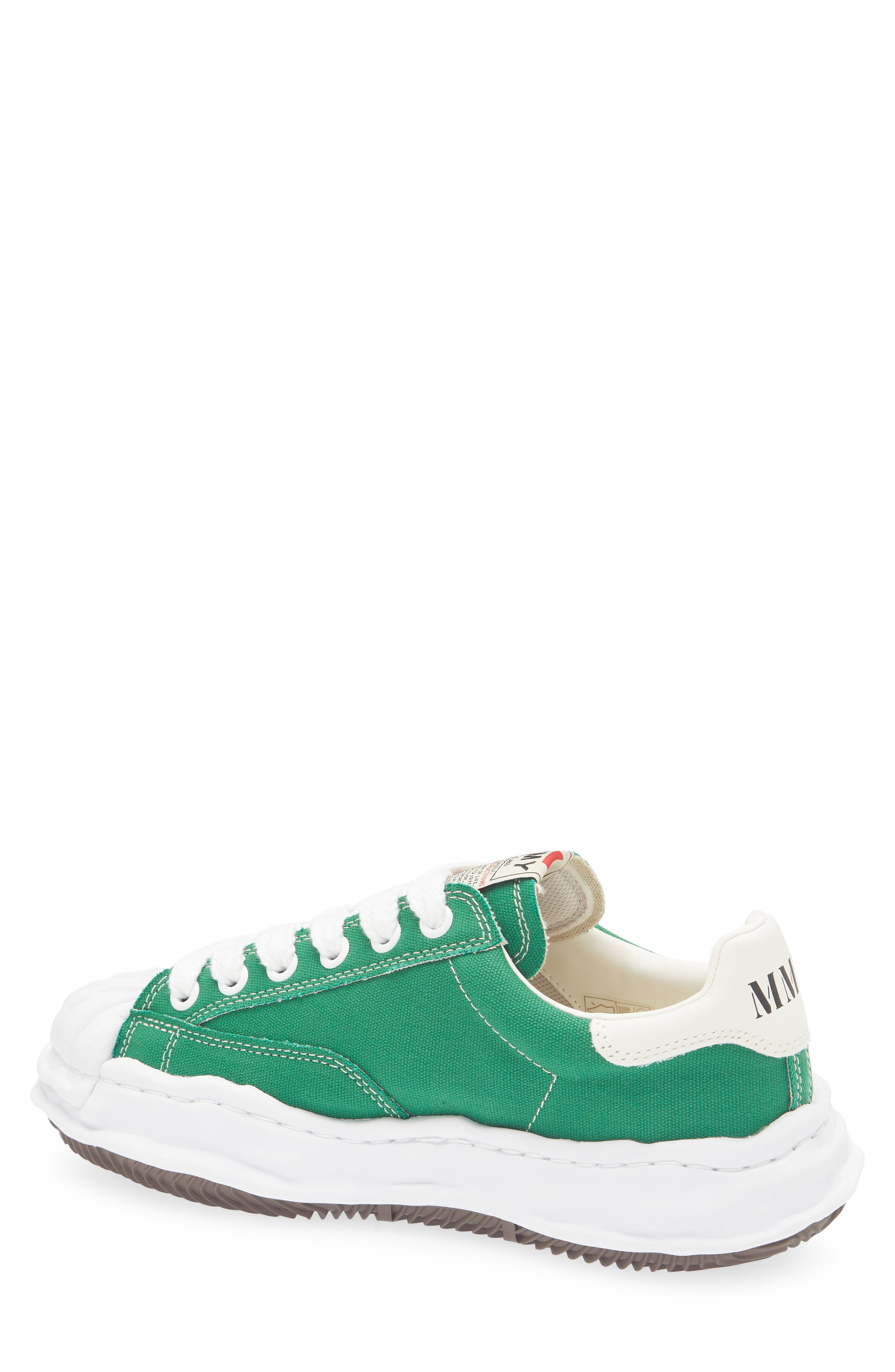 Maison MIHARA YASUHIRO Blakey Original Sole Canvas Sneaker in Cl Green at Nordstrom - 2