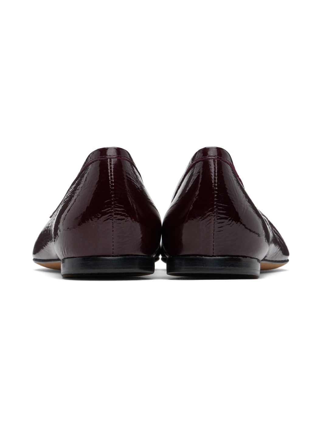 Burgundy Marcie Ballerina Flats - 2