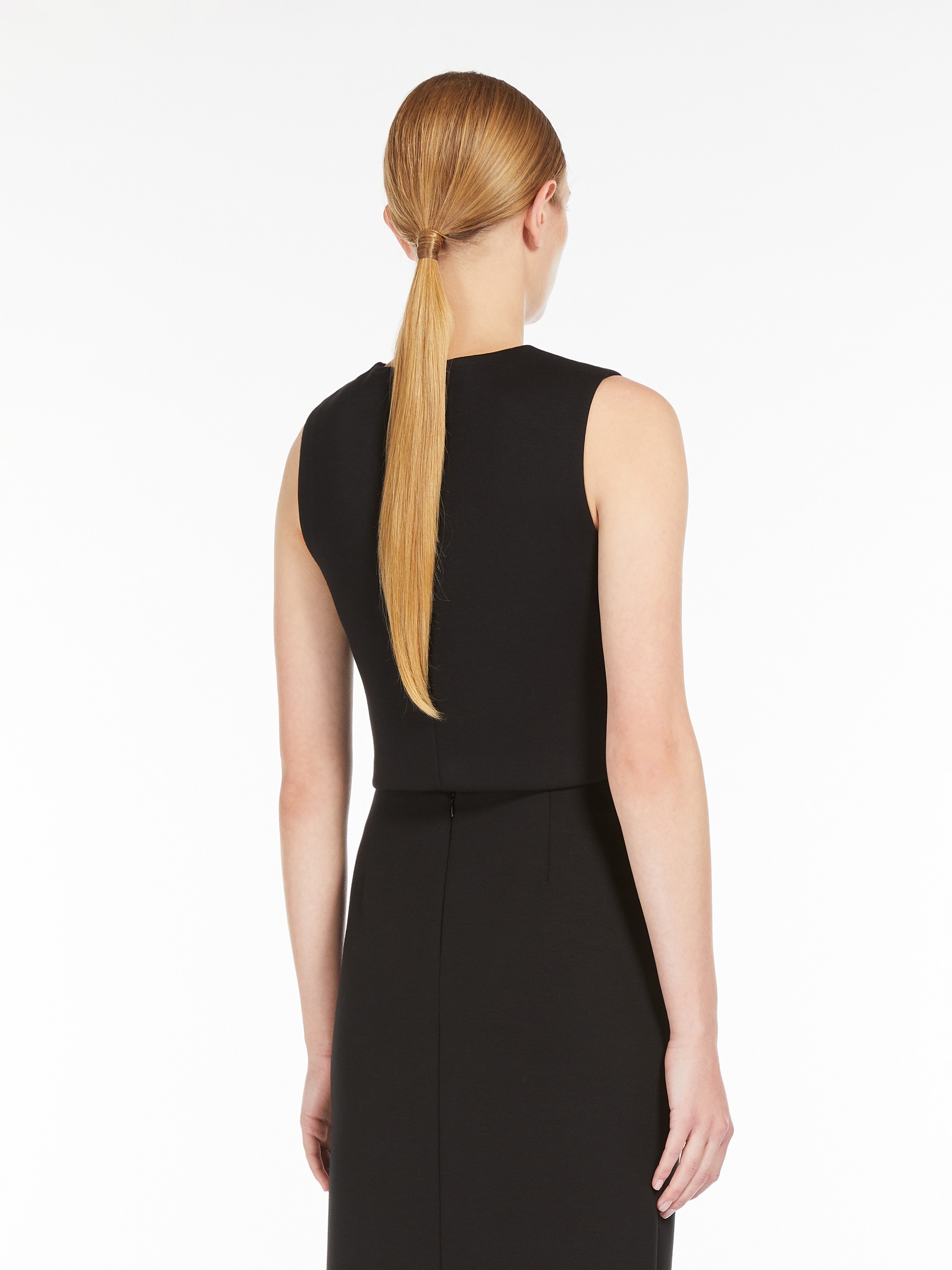 DAZZY Crop top in scuba jersey - 4