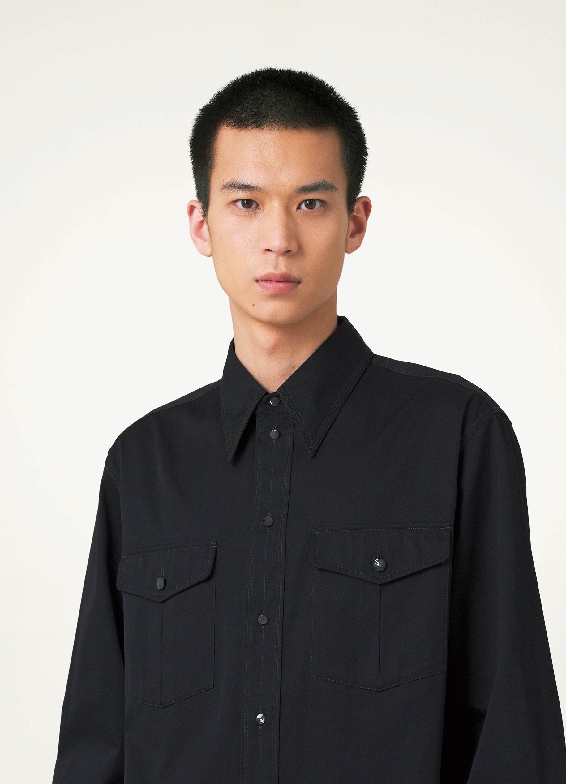 Lemaire RELAXED WESTERN SHIRT | REVERSIBLE