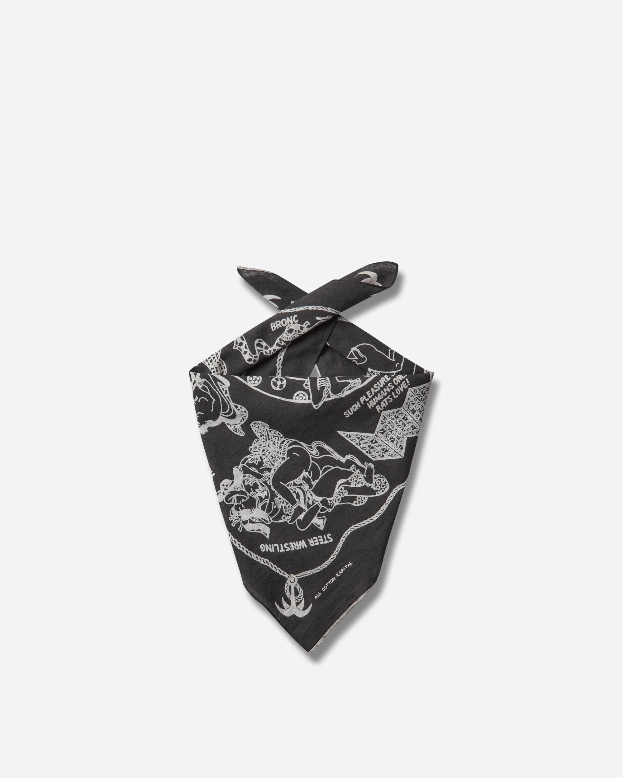Fastcolor Selvedge Bandana (Yobai) Black - 1