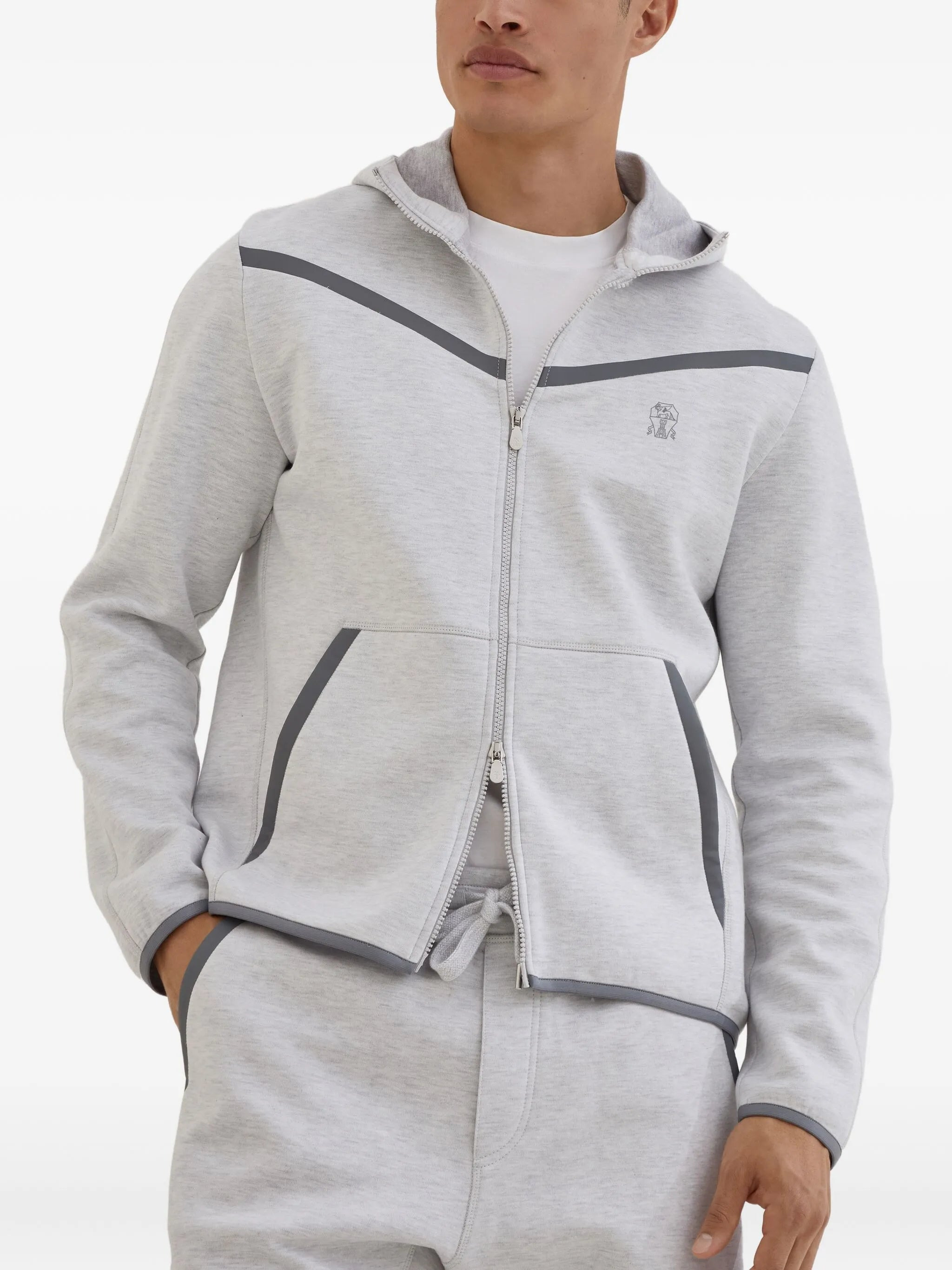 Brunello Cucinelli Zip-up Sweatshirt - 4