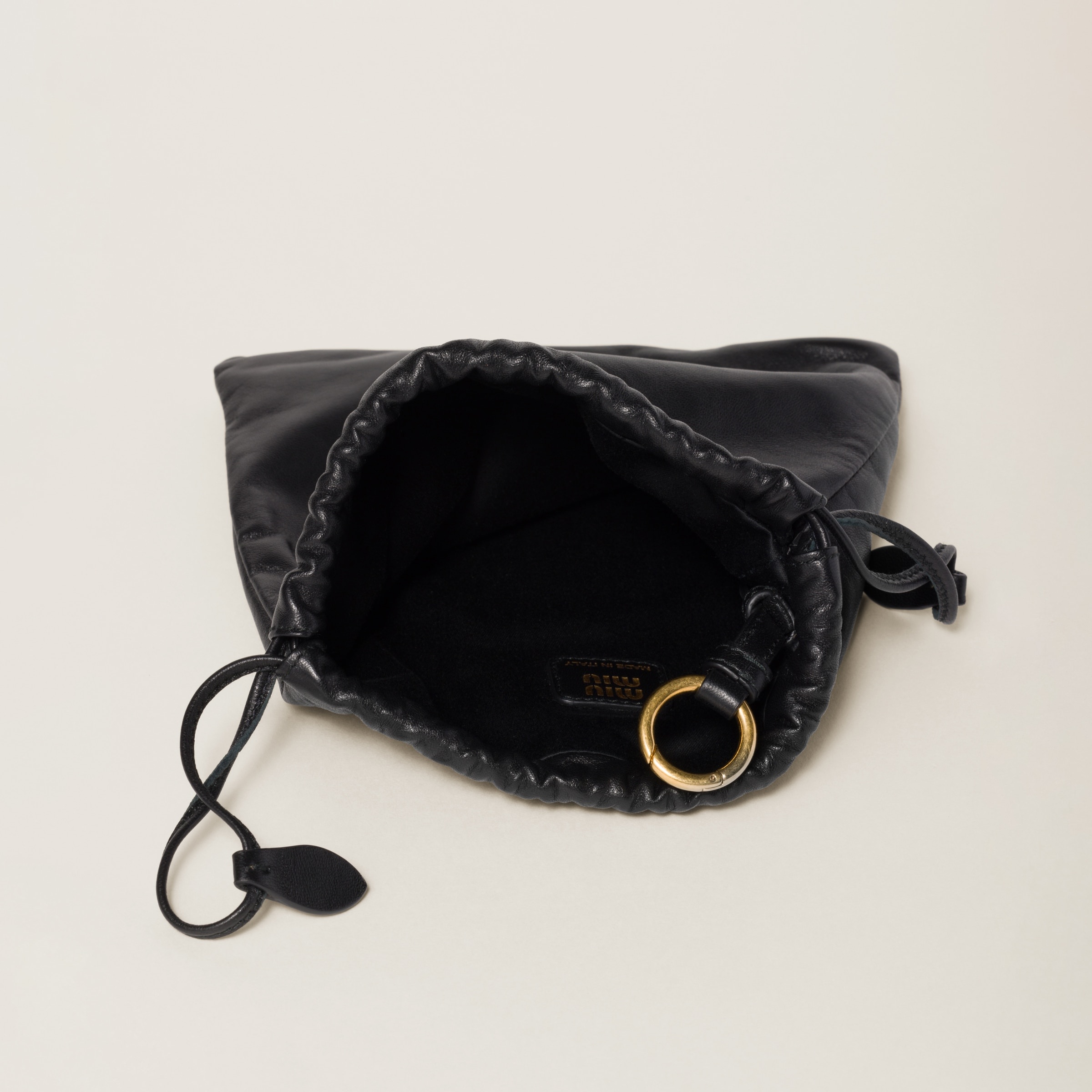 Nappa leather pouch - 4