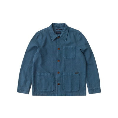 Nudie Jeans Barney Worker Jacket Indigo Blue outlook