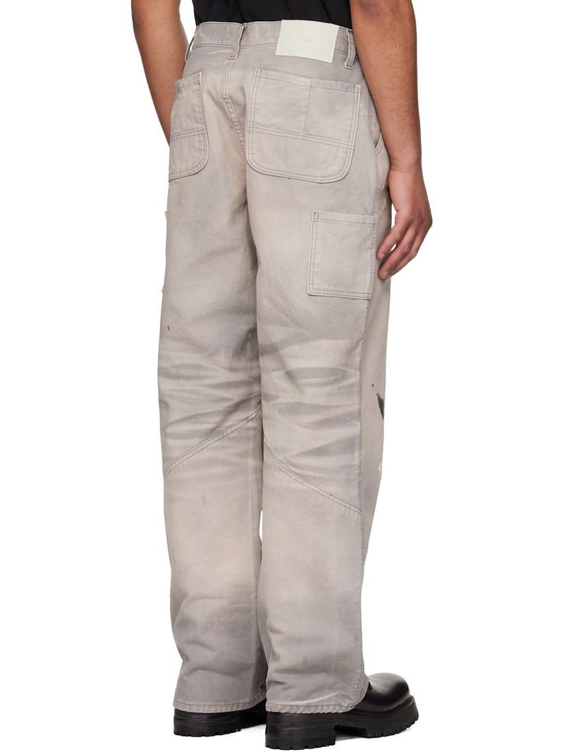 Gray Underground Painter Trousers 3