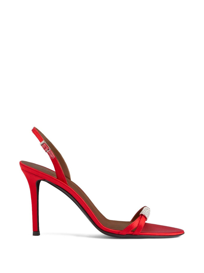 Lena rhinestone stiletto sandals 1