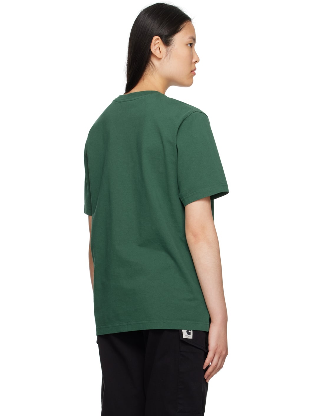 Green Bold Fox Head T-Shirt - 3