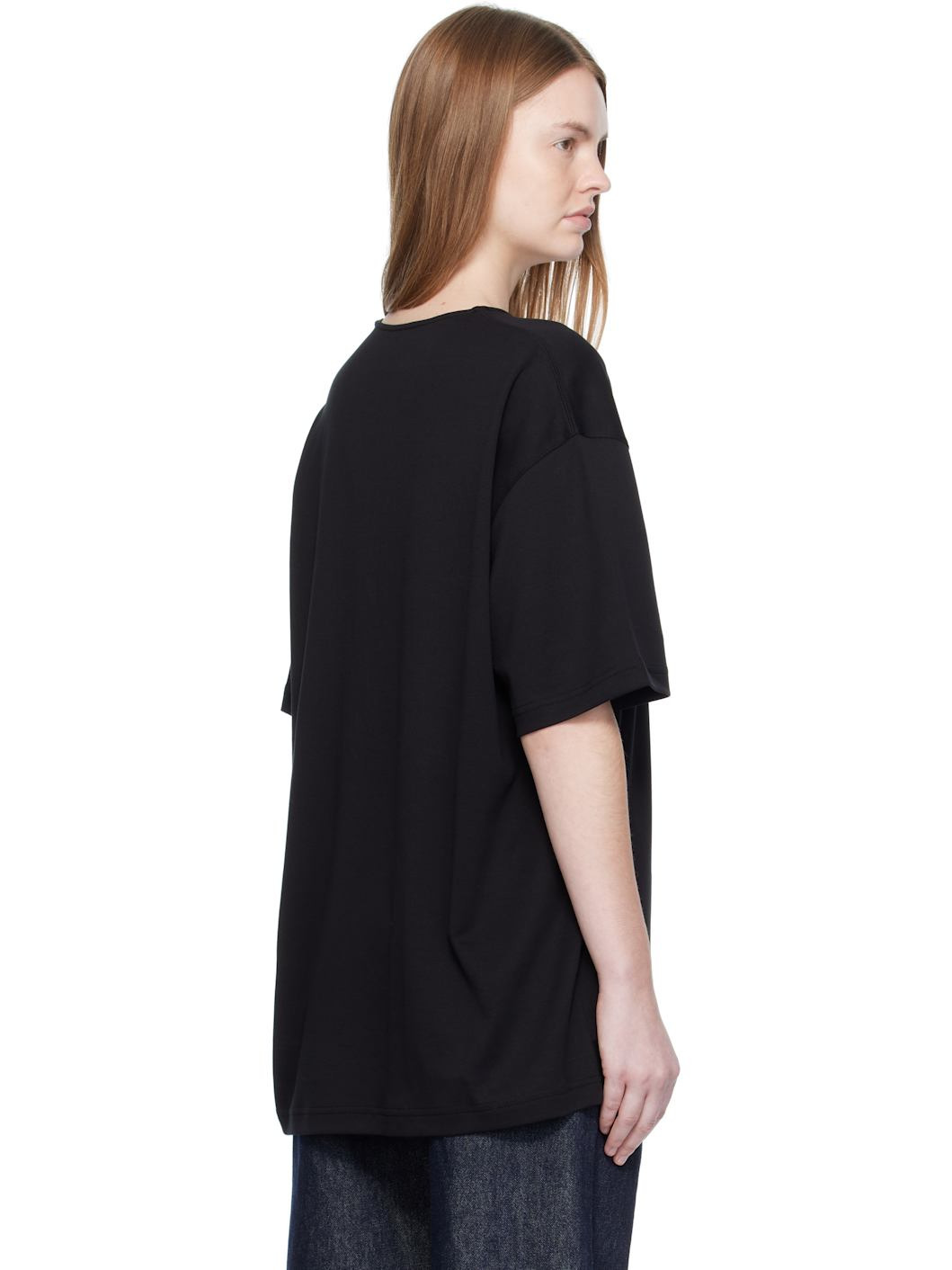 Black Relaxed T-shirt - 3