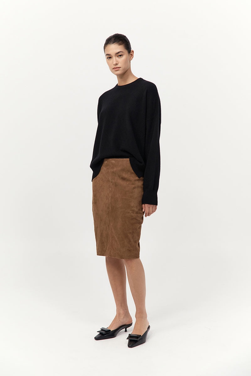 Cashmere Sweater - Black - 5